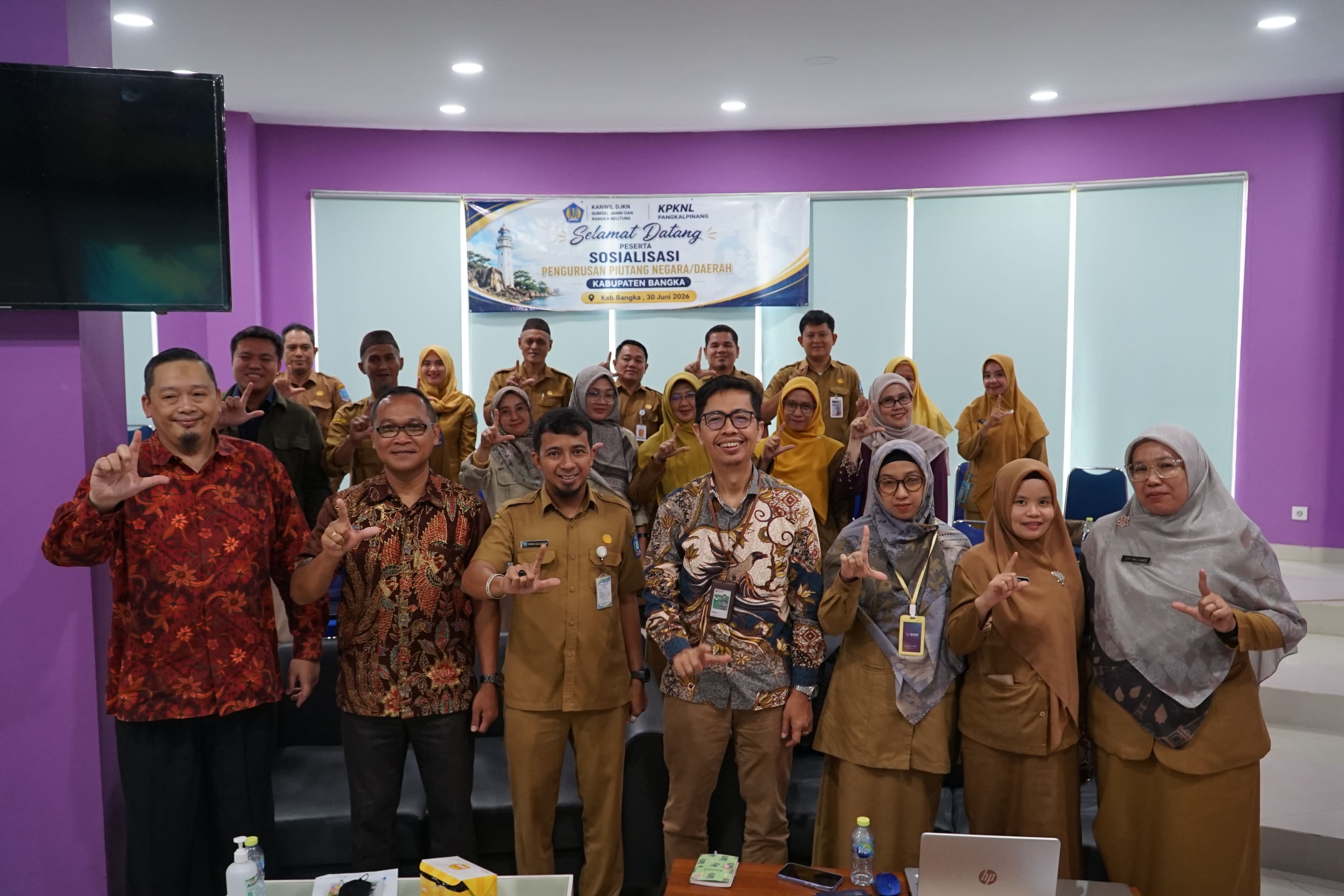 Perkuat Sinergi Pengelolaan Piutang Negara/Daerah, KPKNL Pangkalpinang Gelar Sosialisasi di RSUD Dr. (H.C.) Ir. Soekarno