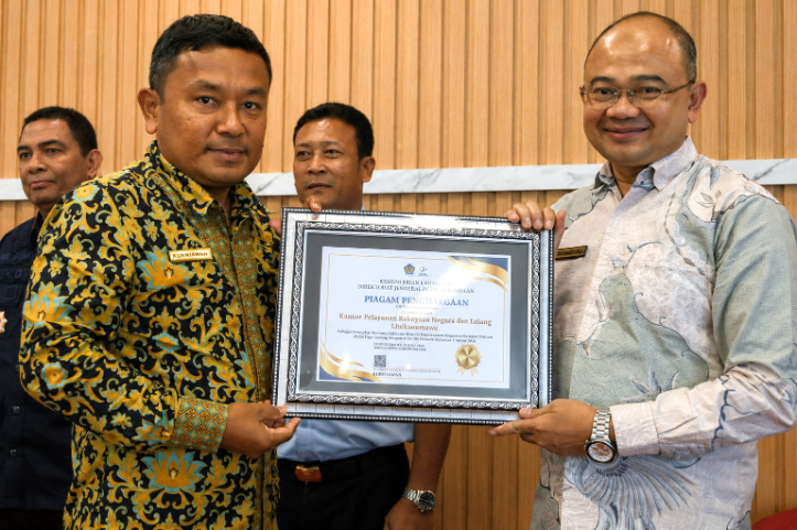 KPKNL Lhokseumawe Raih Peringkat 1 IKPA Semester I  2026