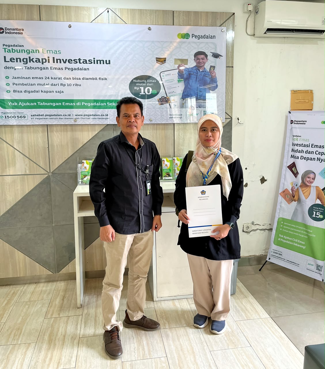 KPKNL Tegal Dorong Implementasi Perubahan Kode Satuan Kerja Penyetoran Bea Lelang Pegadaian Melalui Koordinasi dengan PT Pegadaian CP Slawi