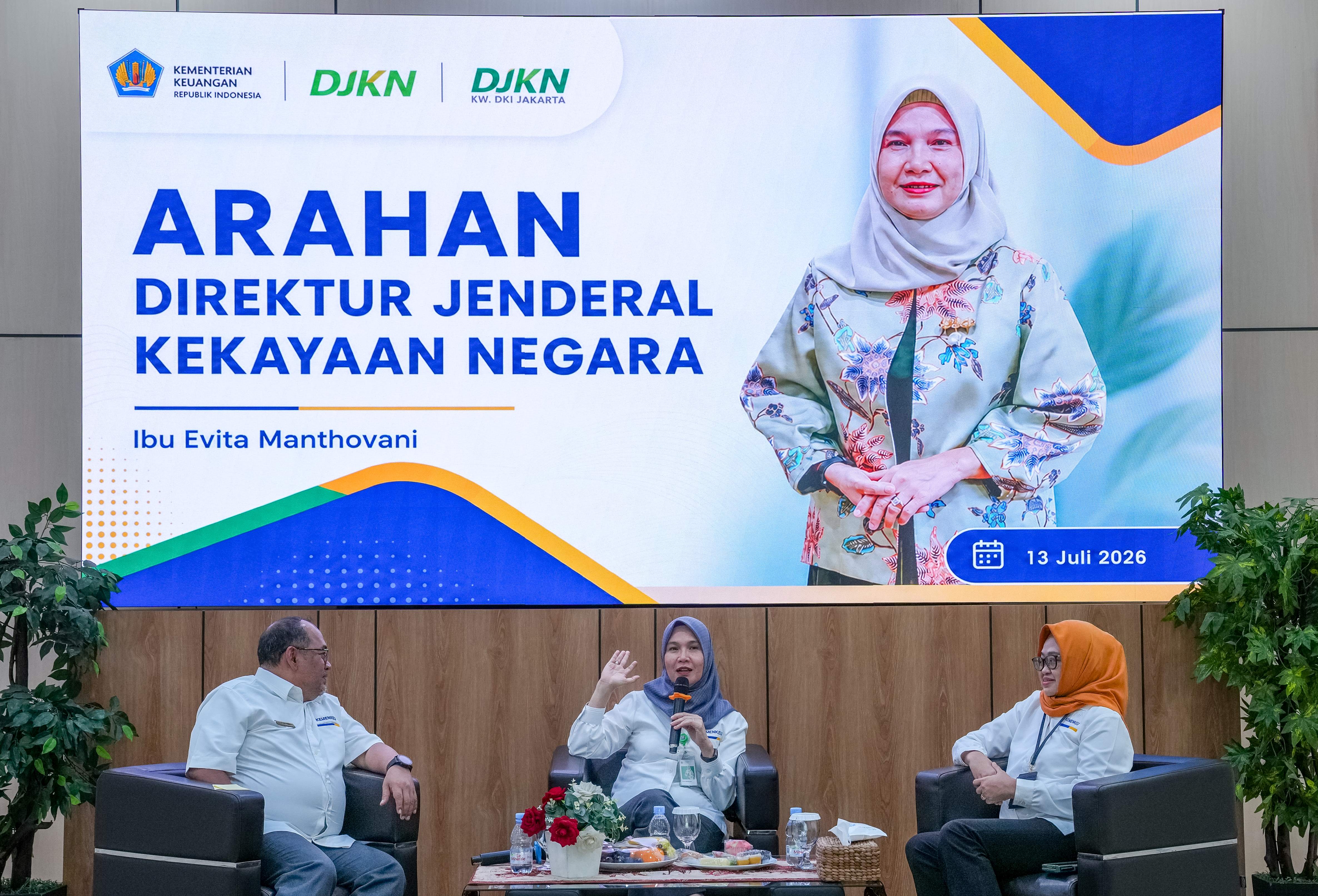 Kunjungan Kerja Direktur Jenderal Kekayaan Negara ke Kanwil DJKN DKI Jakarta
