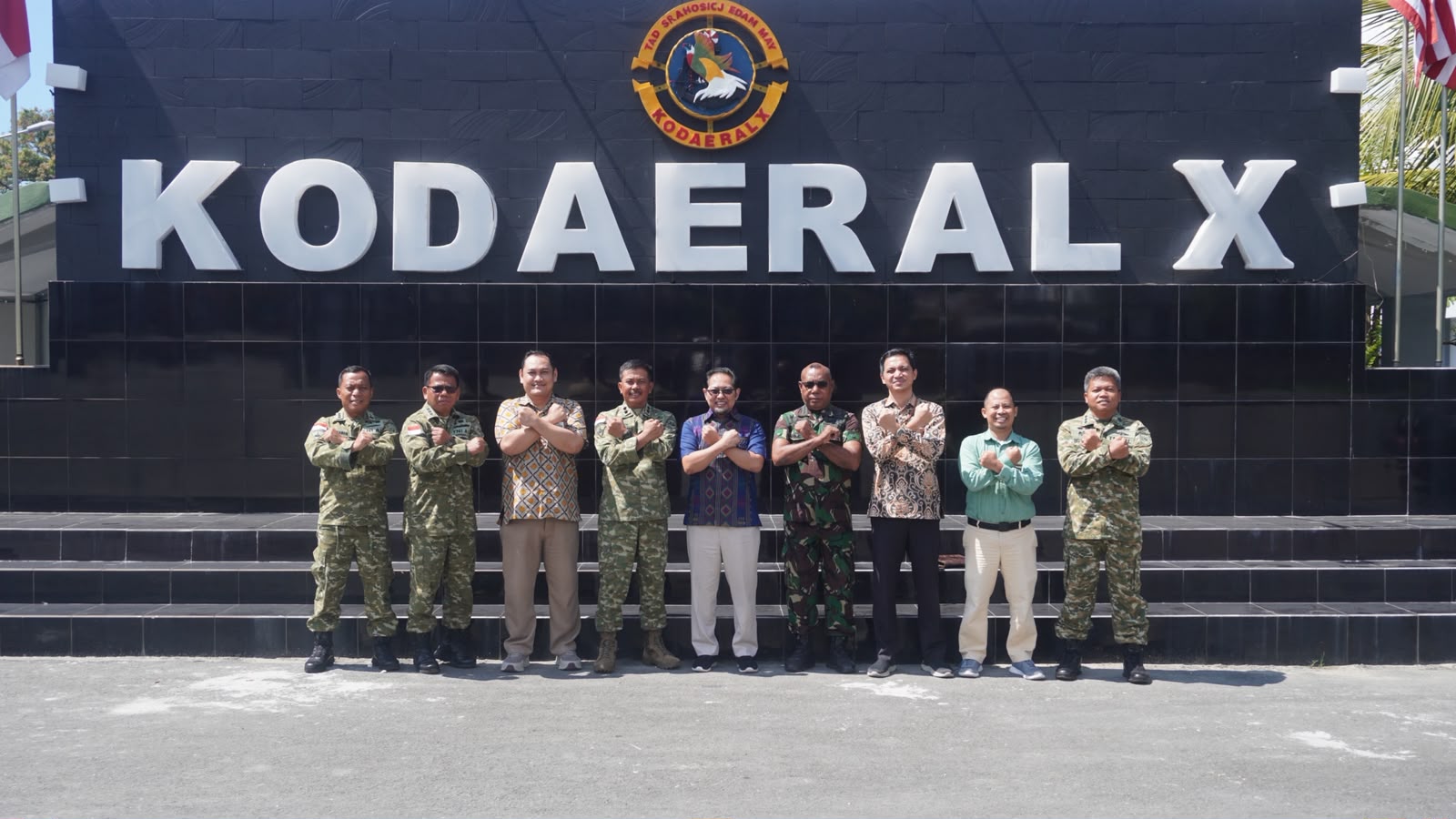 Perkuat Sinergi Pengelolaan BMN, KPKNL Jayapura dan Kodaeral X Jalin Pertemuan Strategis