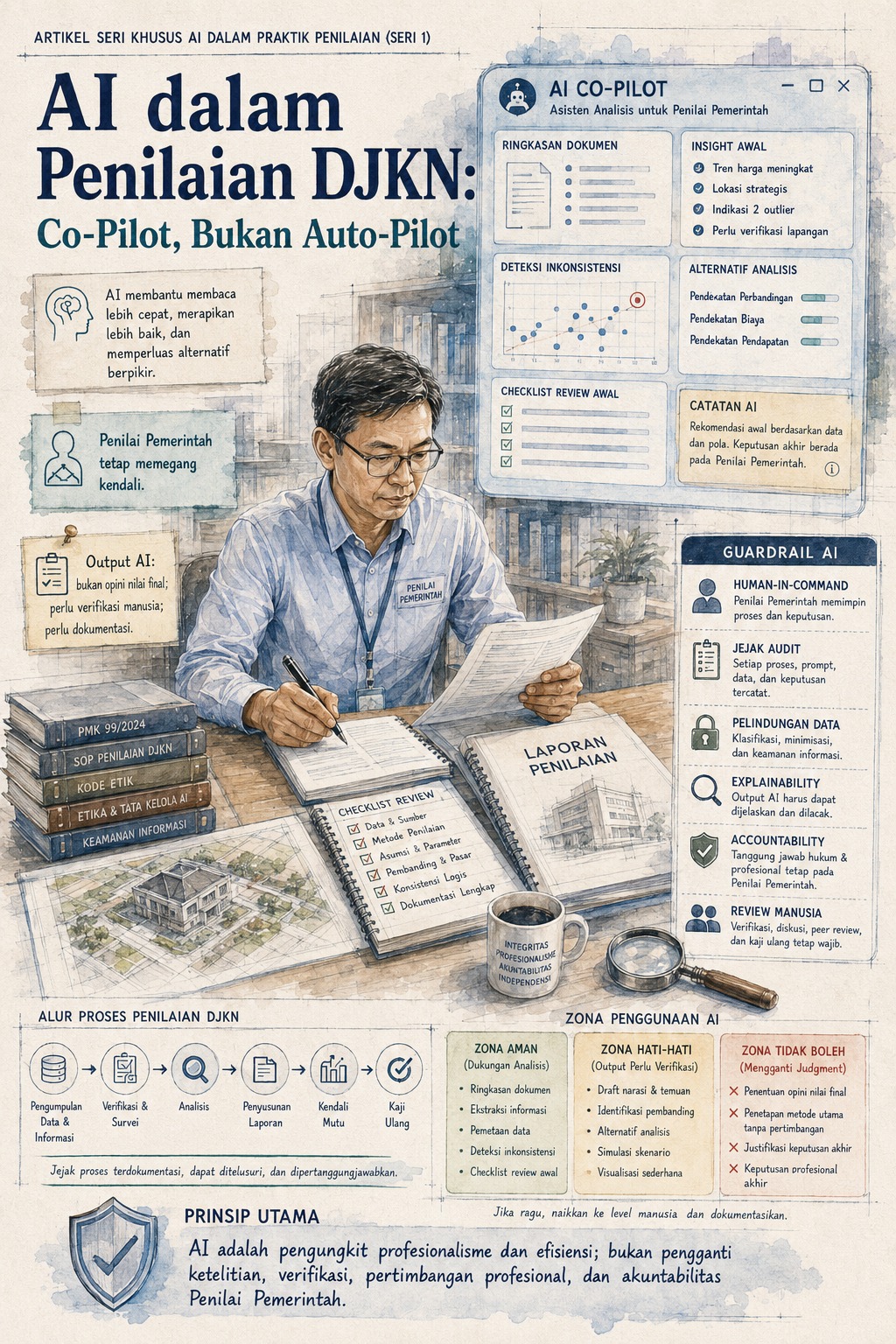 AI dalam Penilaian DJKN: Co-Pilot, Bukan Auto-Pilot