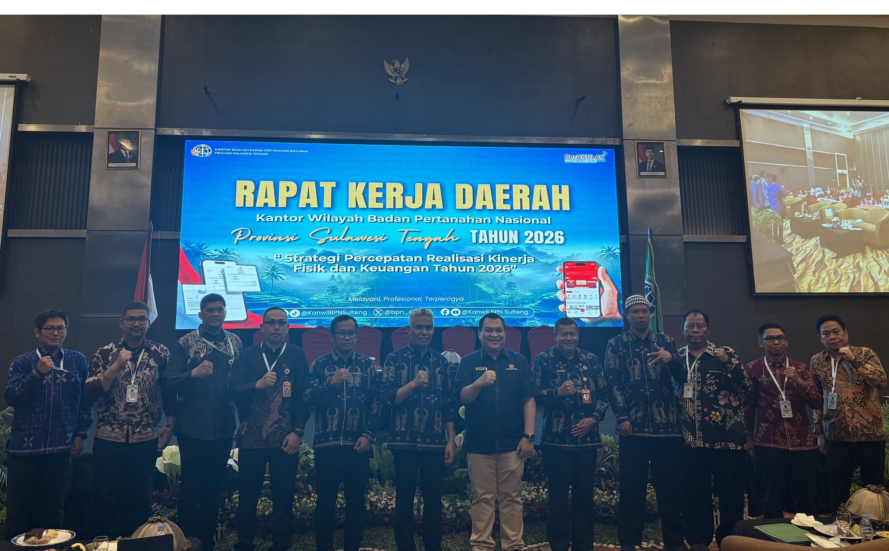 Perkuat Tata Kelola Aset Negara, KPKNL Palu Apresiasi Kanwil BPN Sulawesi Tengah