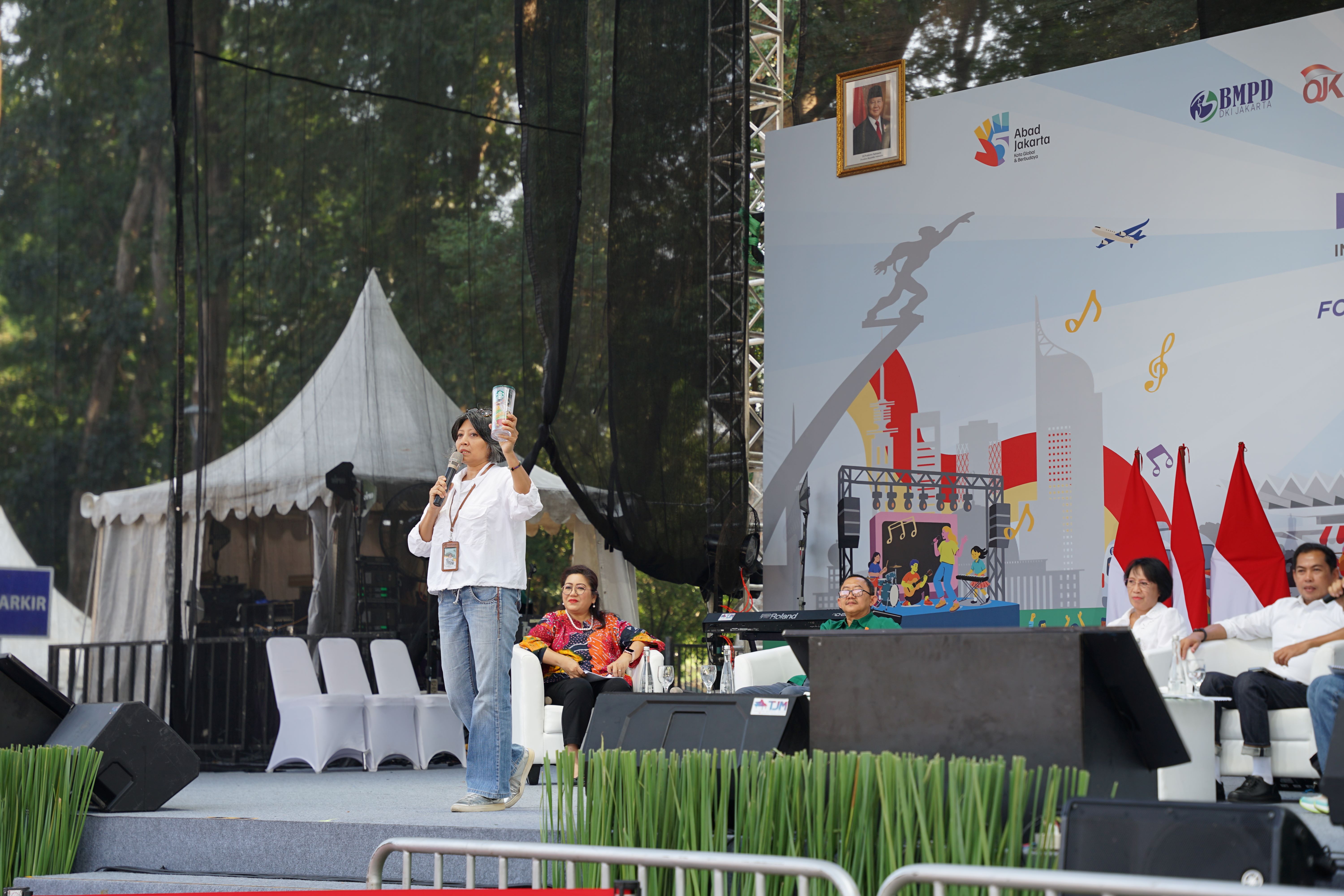 Kemenkeu Talkshow dan Both Kemenkeu Satu DKI Jakarta Hadir di Jakarta Kreatif Festival