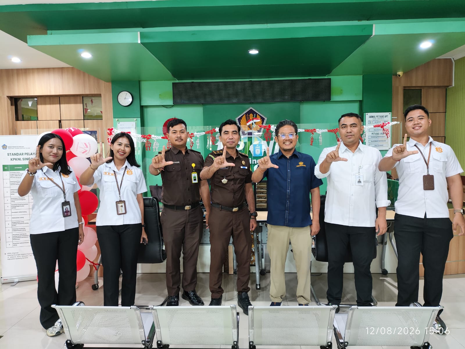 KPKNL Singaraja Laksanakan Lelang Serentak Barang Rampasan bersama Kejaksaan Negeri Bangli