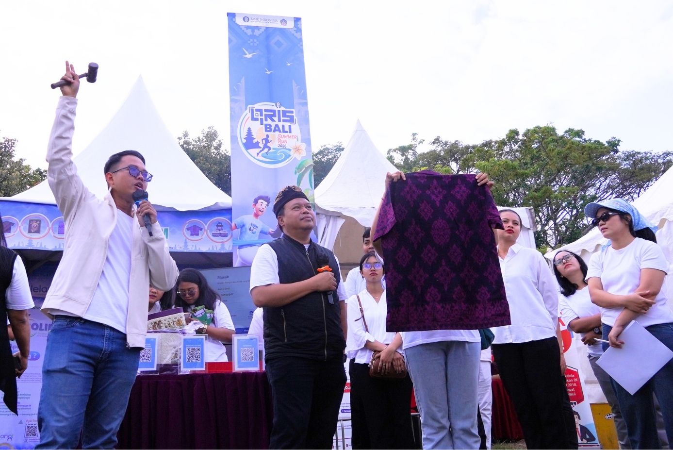Dukung UMKM Bali, Seluruh Produk Lelang Laku di QRIS Bali Summer Run 2026