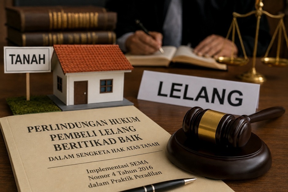 Perlindungan Hukum Pembeli Lelang Beritikad Baik dalam Sengketa Hak Atas Tanah: Implementasi SEMA Nomor 4 Tahun 2016 dalam Praktik Peradilan