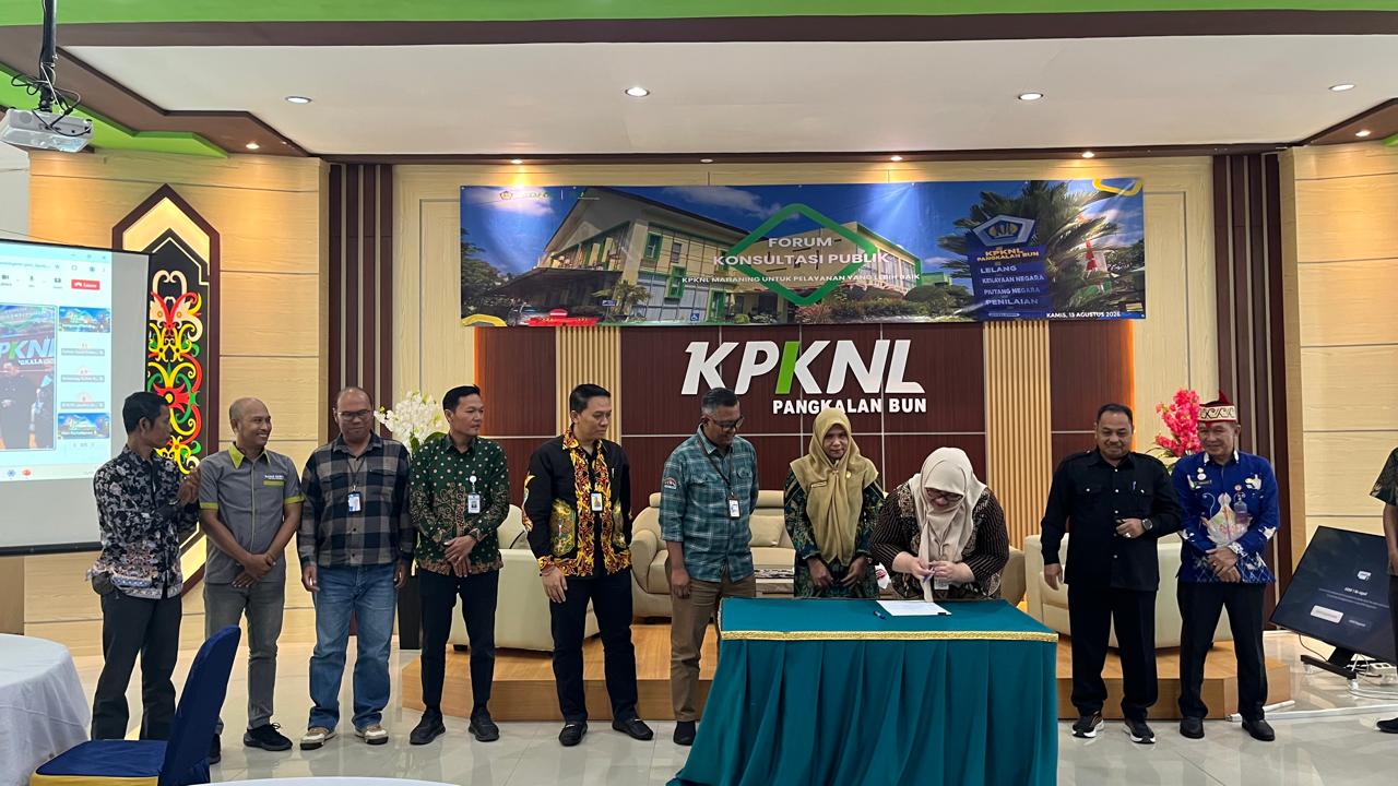KPKNL Pangkalan Bun Gelar Forum Konsultasi Publik, Buka Ruang Kritik dan Saran