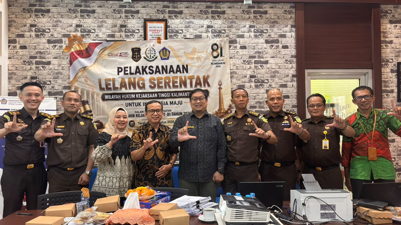 Lelang Serentak Kejaksaan Tinggi Kalimantan Utara