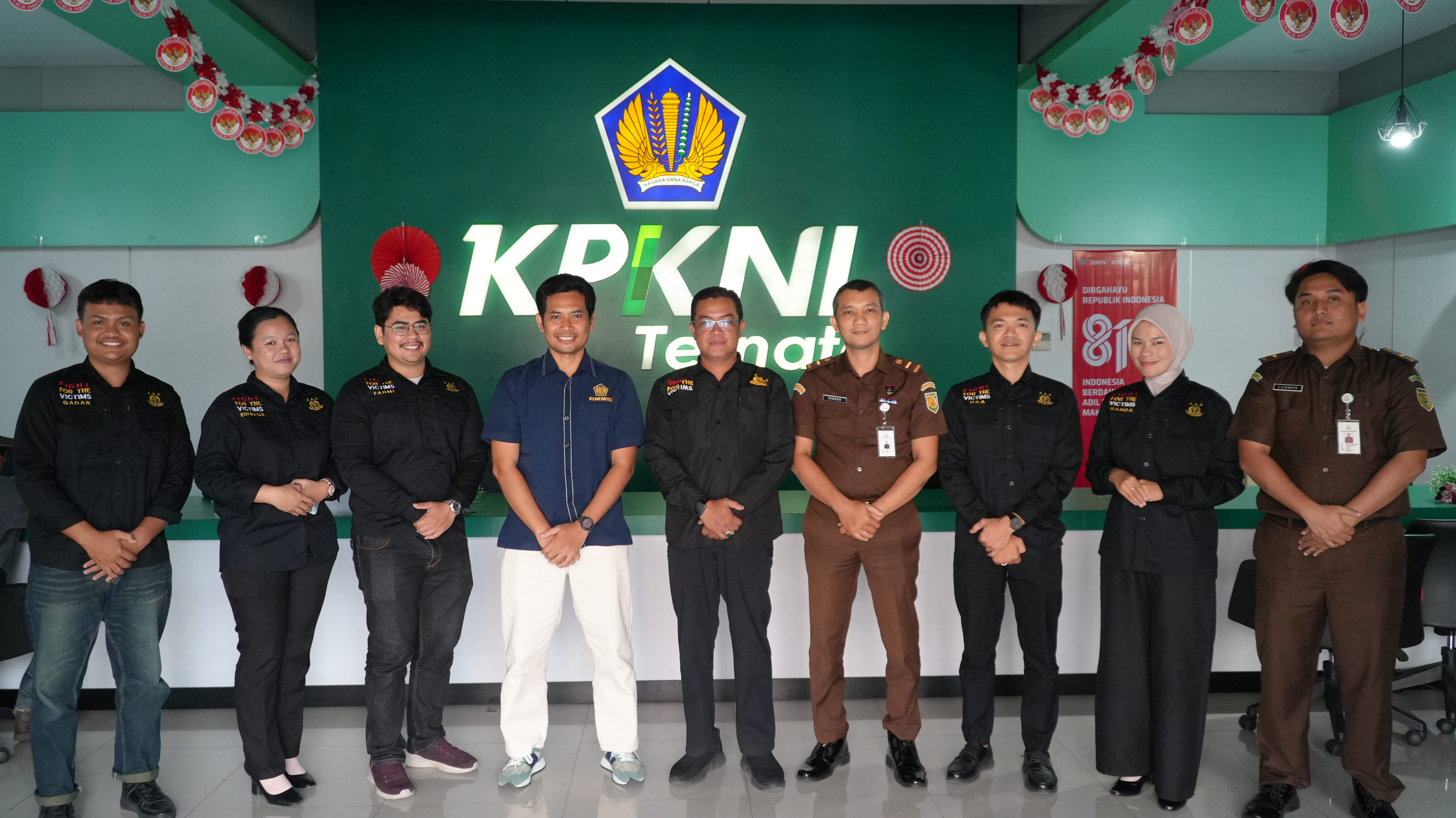 KPKNL Ternate dan Kejaksaan Negeri di wilayah Provinsi Maluku Utara Gelar Lelang Serentak Barang Rampasan Negara