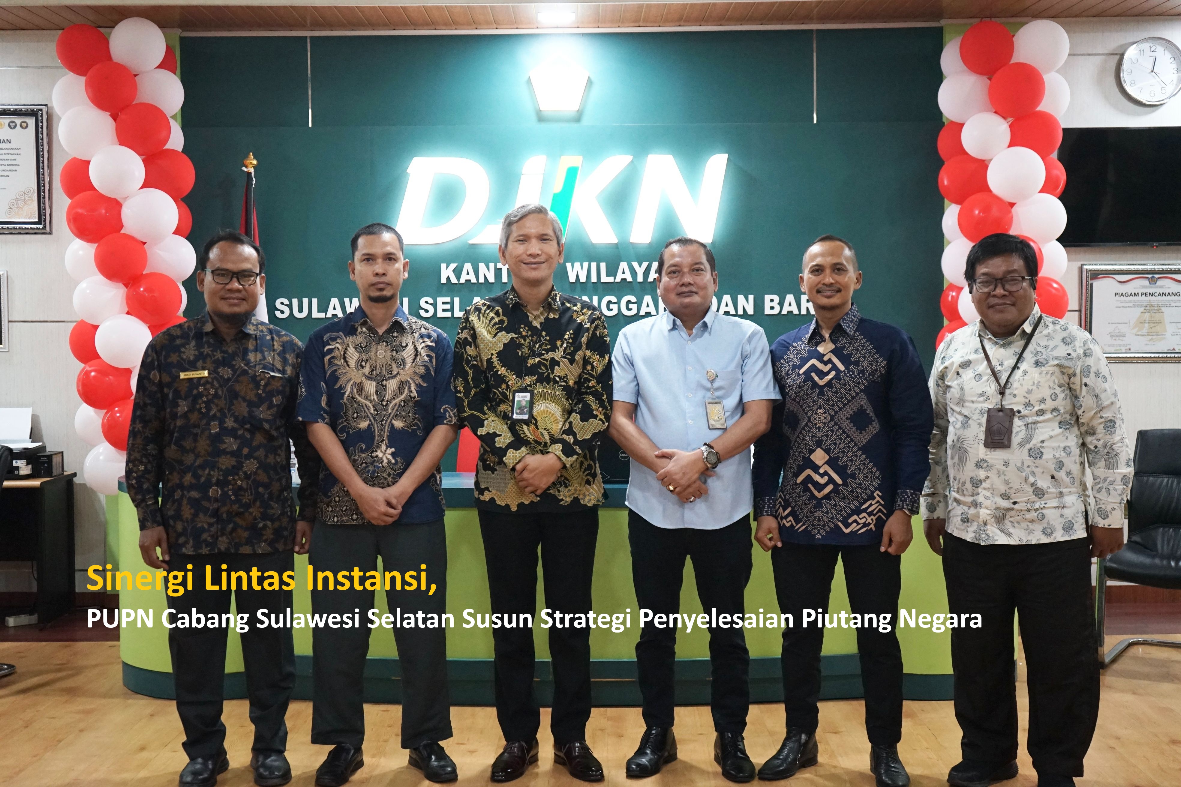 Sinergi Lintas Instansi, PUPN Cabang Sulawesi Selatan Susun Strategi Penyelesaian Piutang Negara