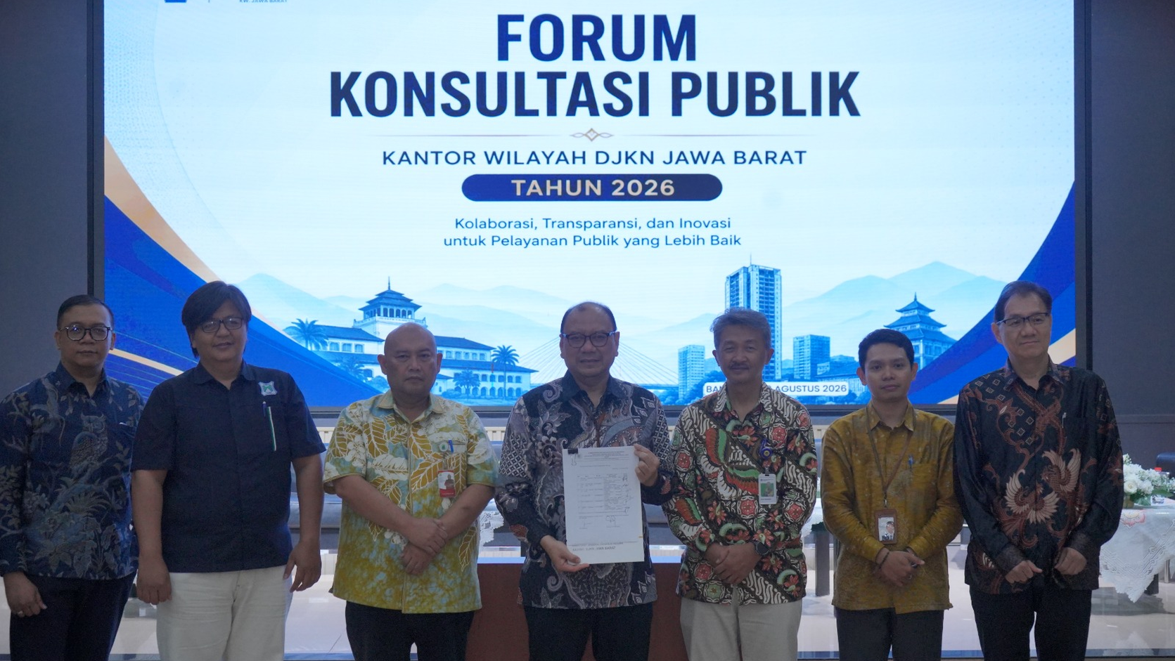 Kanwil DJKN Jawa Barat Gelar Forum Konsultasi Publik, Wujudkan Komitmen Melayani Lebih Baik