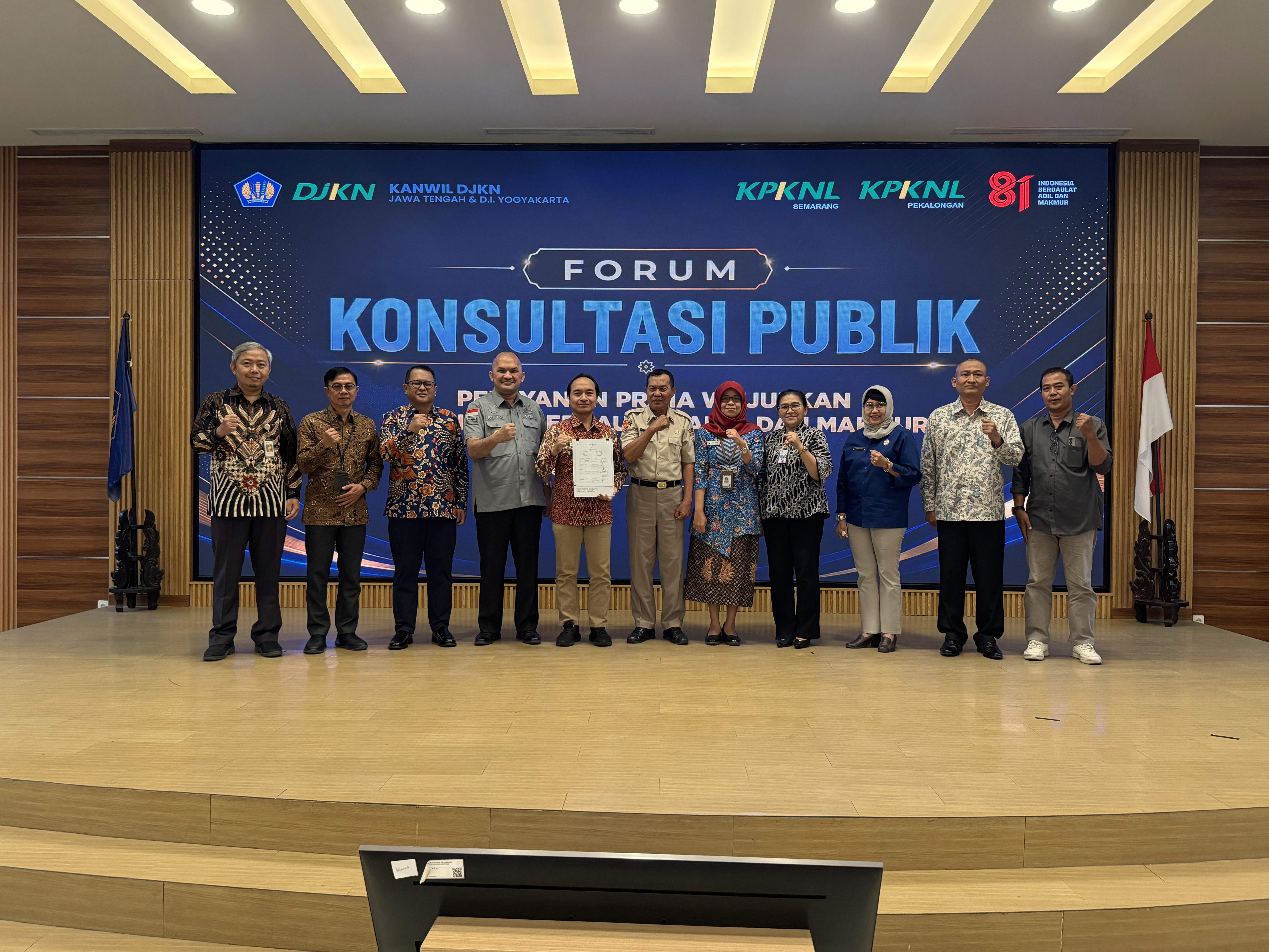 Forum Konsultasi Publik 2026, DJKN Jateng dan DIY Serap Aspirasi Publik untuk Perkuat Kualitas Layanan
