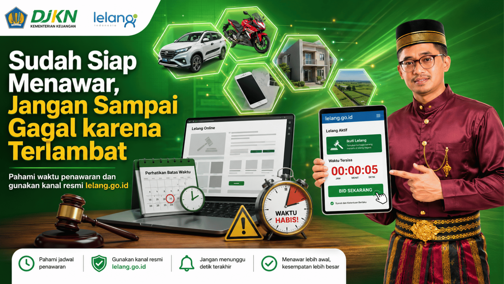 Sudah Siap Menawar, Jangan Sampai Gagal karena Terlambat