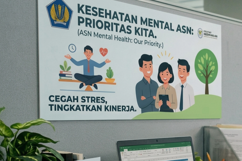 Menjaga Kesehatan Mental ASN: Membangun Kinerja Unggul melalui Lingkungan Kerja yang Sehat