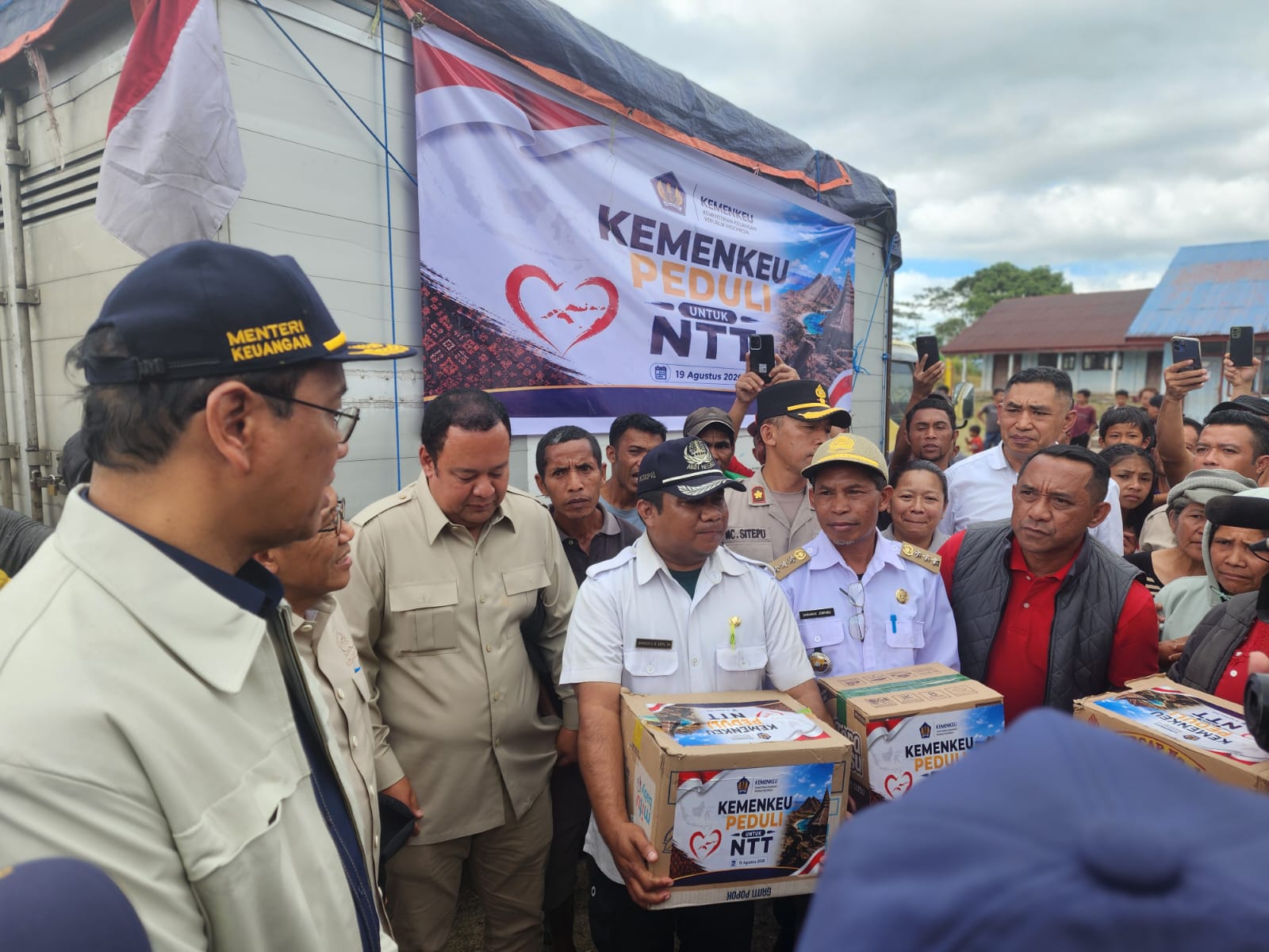Siaran Pers: Pemerintah Pastikan Dukungan Anggaran Penanganan Bencana di NTT