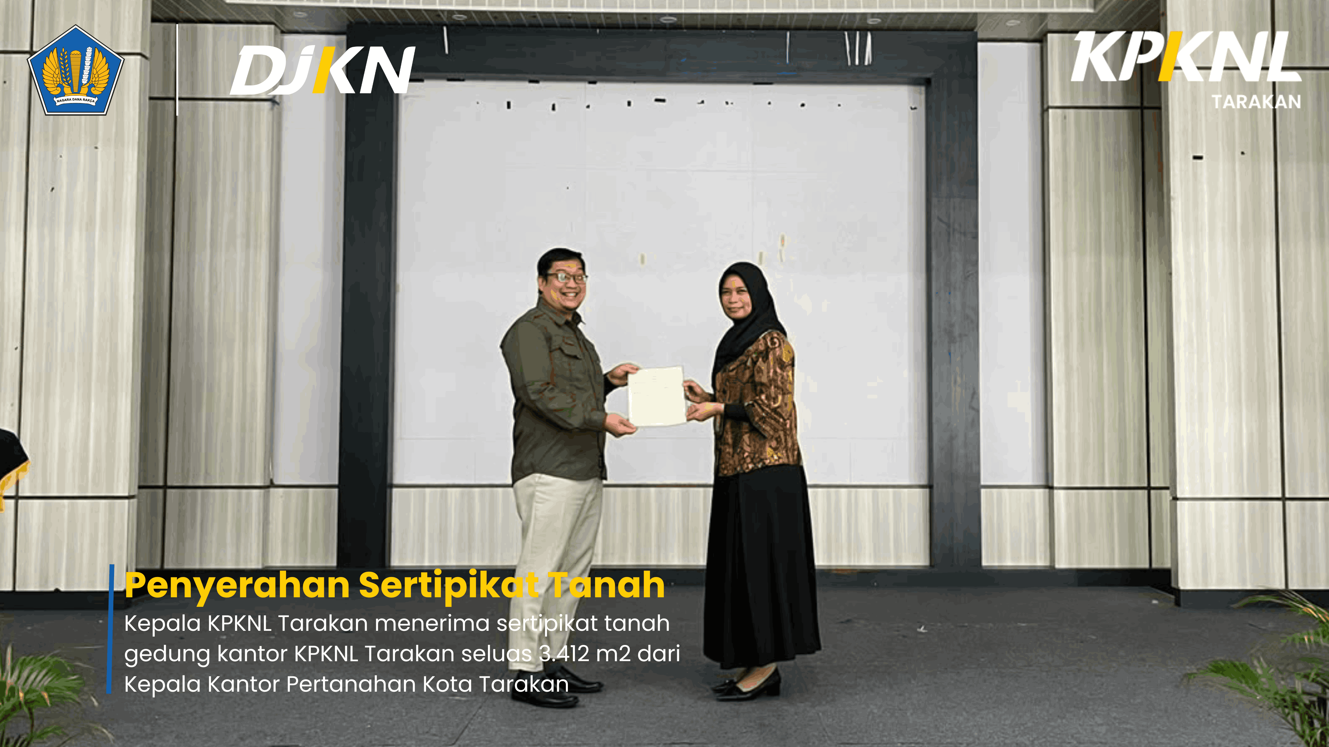 penyerahan sertipikat