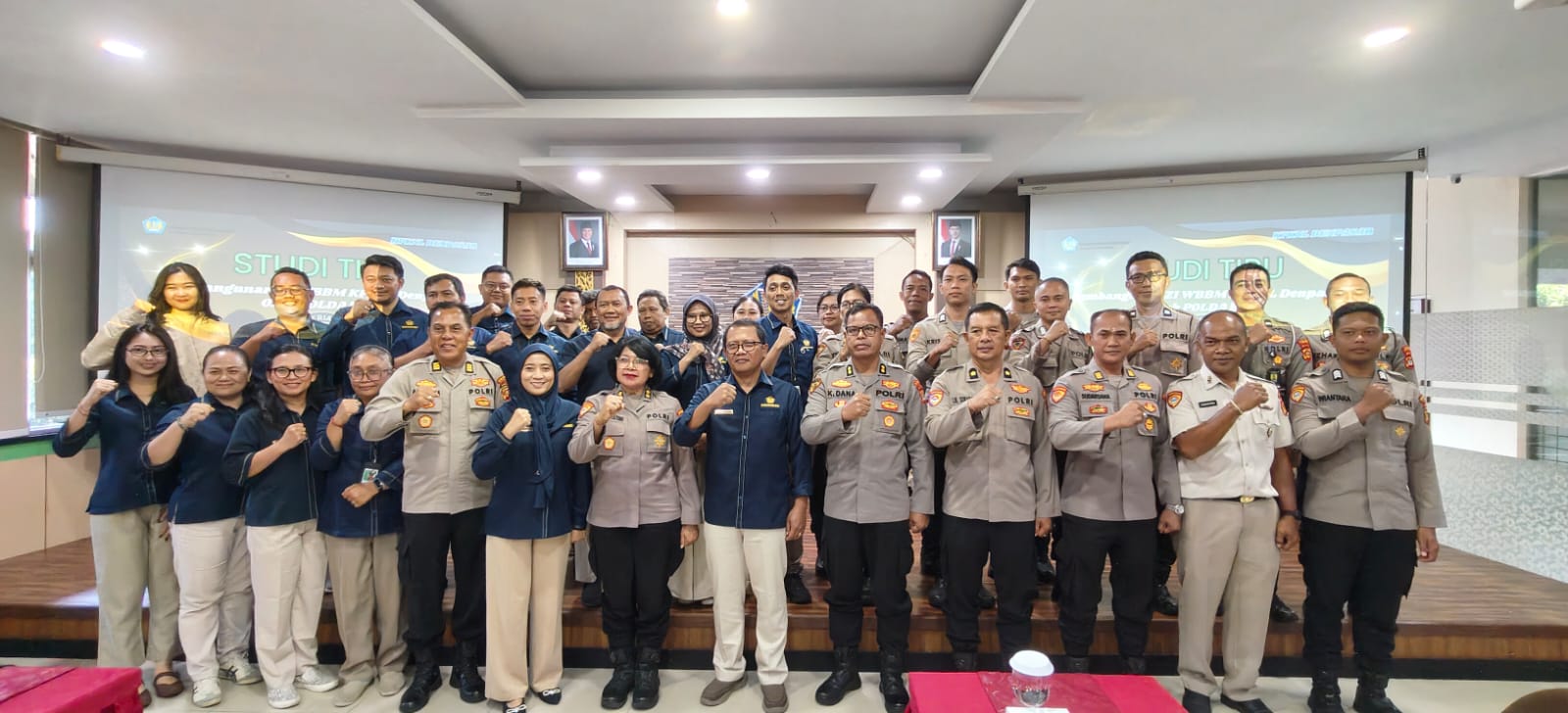 Tingkatkan Kualitas Pelayanan Publik, Polda Bali Laksanakan Studi Tiru Pembangunan ZI Menuju WBBM ke KPKNL Denpasar