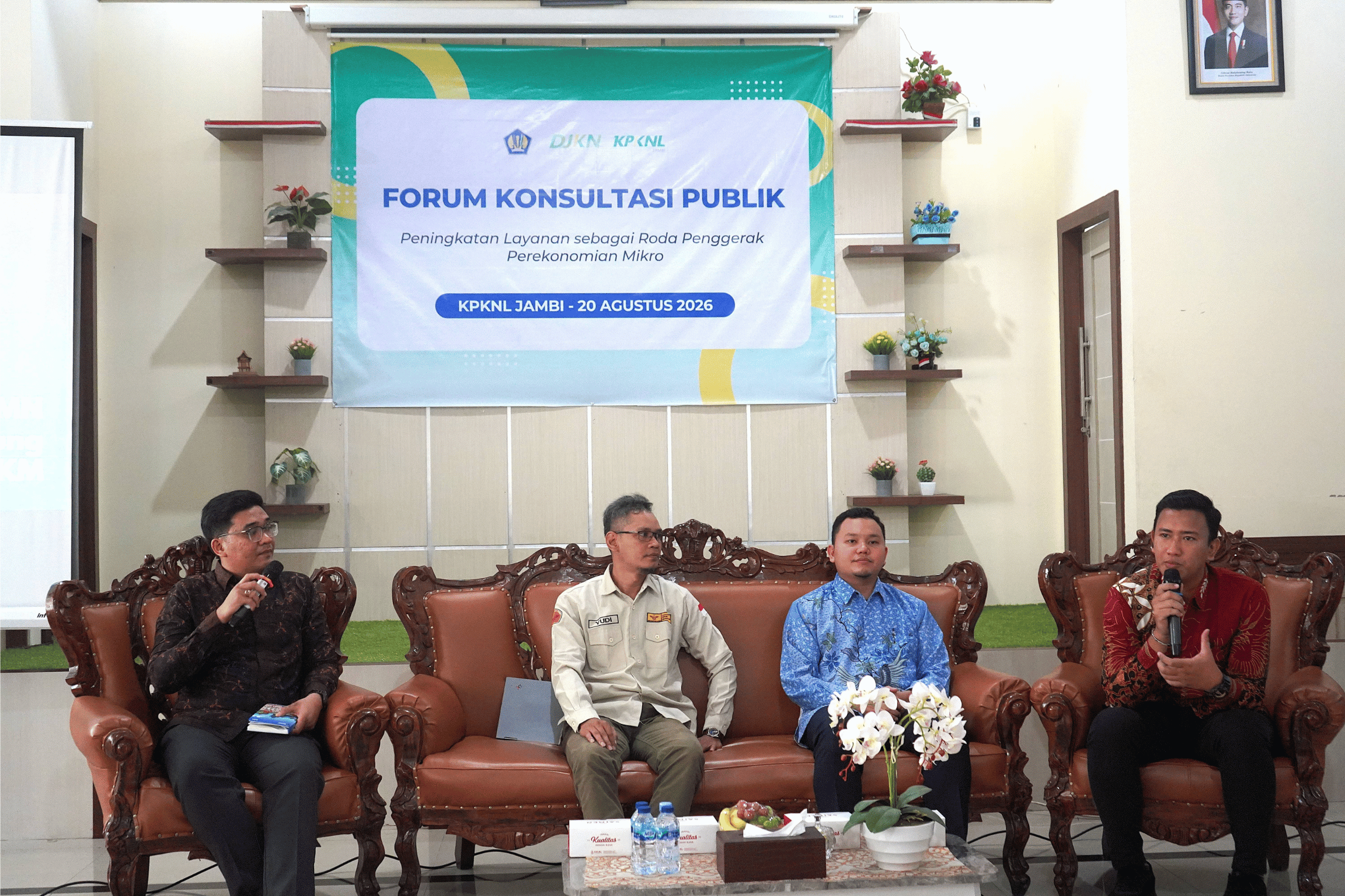 Forum Konsultasi Publik: Menghapus Friksi, Menggerakkan Ekonomi, KPKNL Jambi Perkuat Layanan Publik