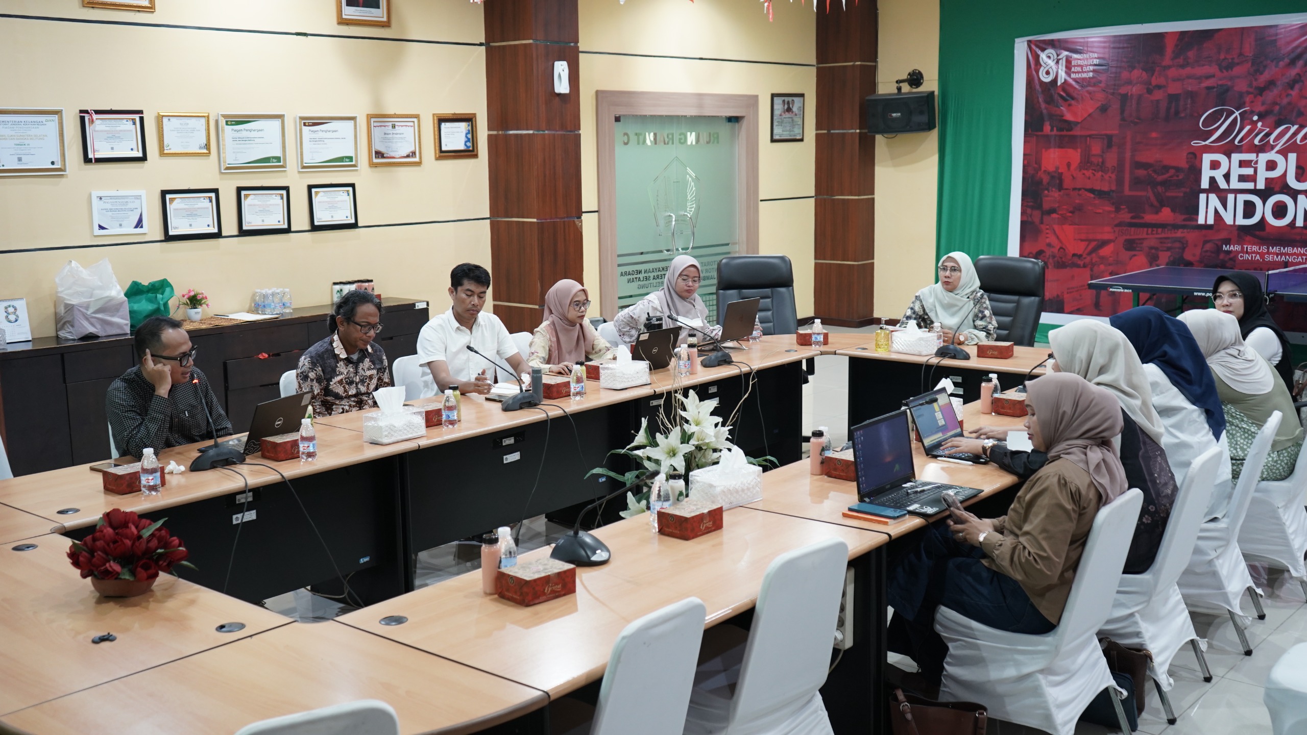 Kanwil DJKN Sumsel, Jambi, dan Babel Perkuat Kompetensi Pejabat Lelang Kelas II melalui Pembinaan Pengisian Dropbox Lelang