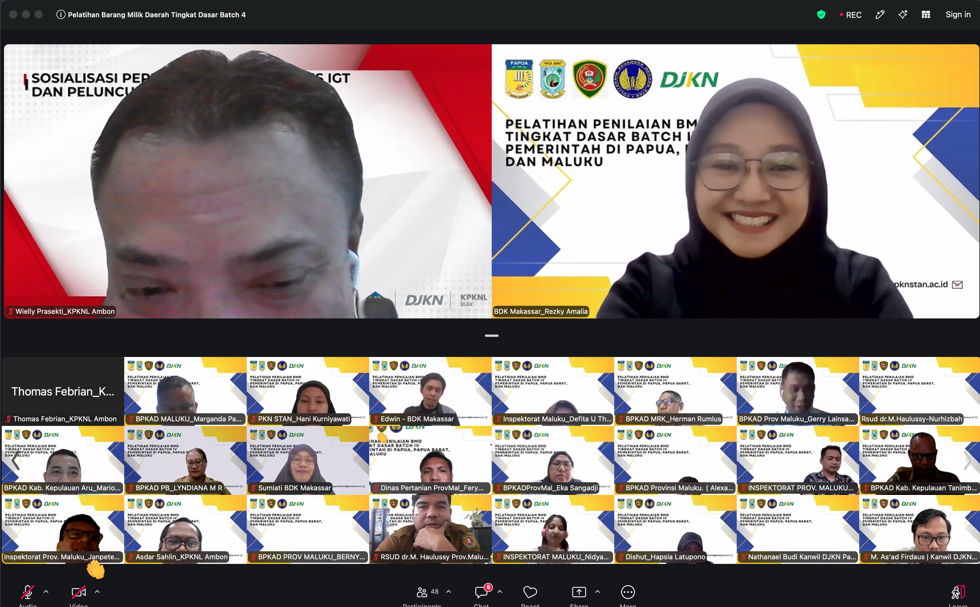 Dukung Optimalisasi Aset Daerah, KPKNL Ambon Buka Pelatihan Penilaian BMD Tingkat Dasar Batch IV 2026