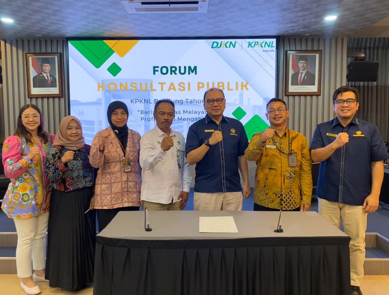 Forum Konsultasi Publik KPKNL Bandung 2026:  Berintegritas Melayani, Profesional Mengabdi