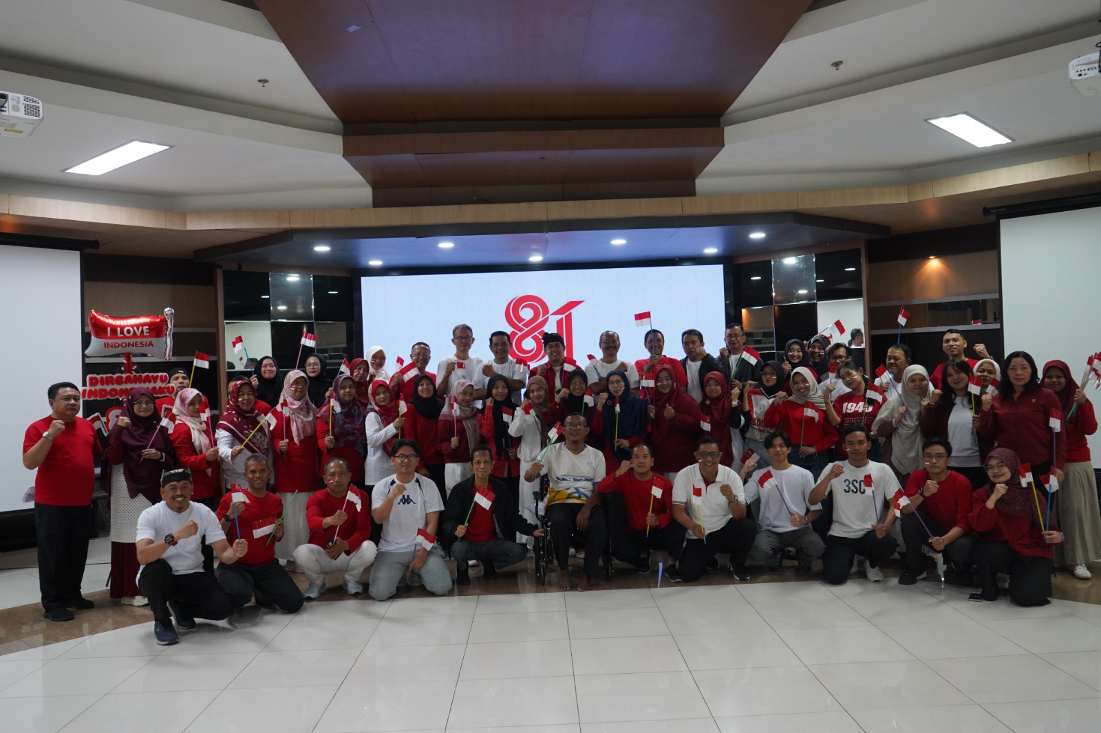 Semarak Kemerdekaan, Kanwil DJKN Jatim Gelorakan Nasionalisme dan Kebersamaan
