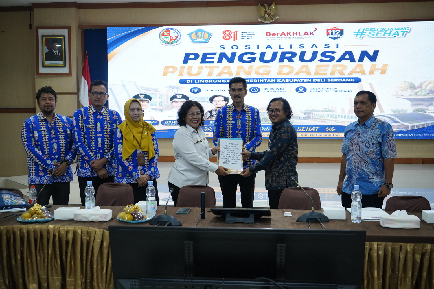 KPKNL Medan Sosialisasikan Pengurusan Piutang Daerah di Lingkungan Pemerintah Kabupaten Deli Serdang