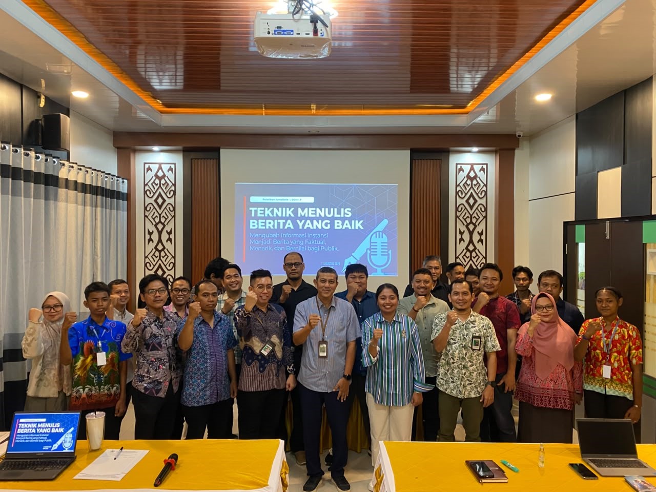 Tingkatkan Kualitas Informasi Publik, KPKNL Biak Bekali Pegawai dengan Keterampilan Menulis Berita