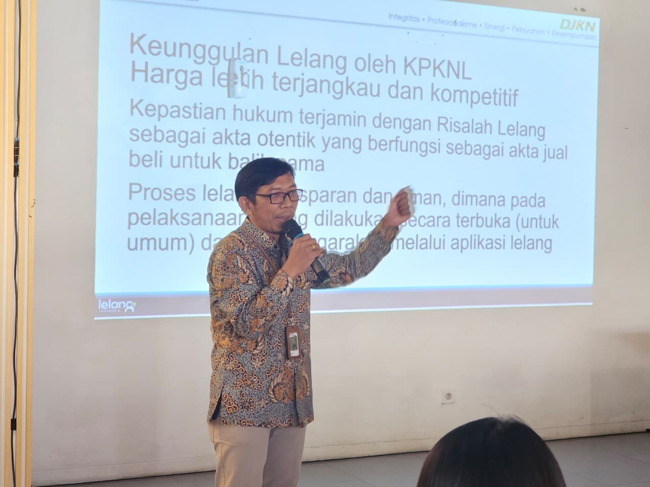 Pelelang KPKNL Denpasar Sosialisasikan Aplikasi Lelang V2 pada Investor Gathering Bank Mandiri