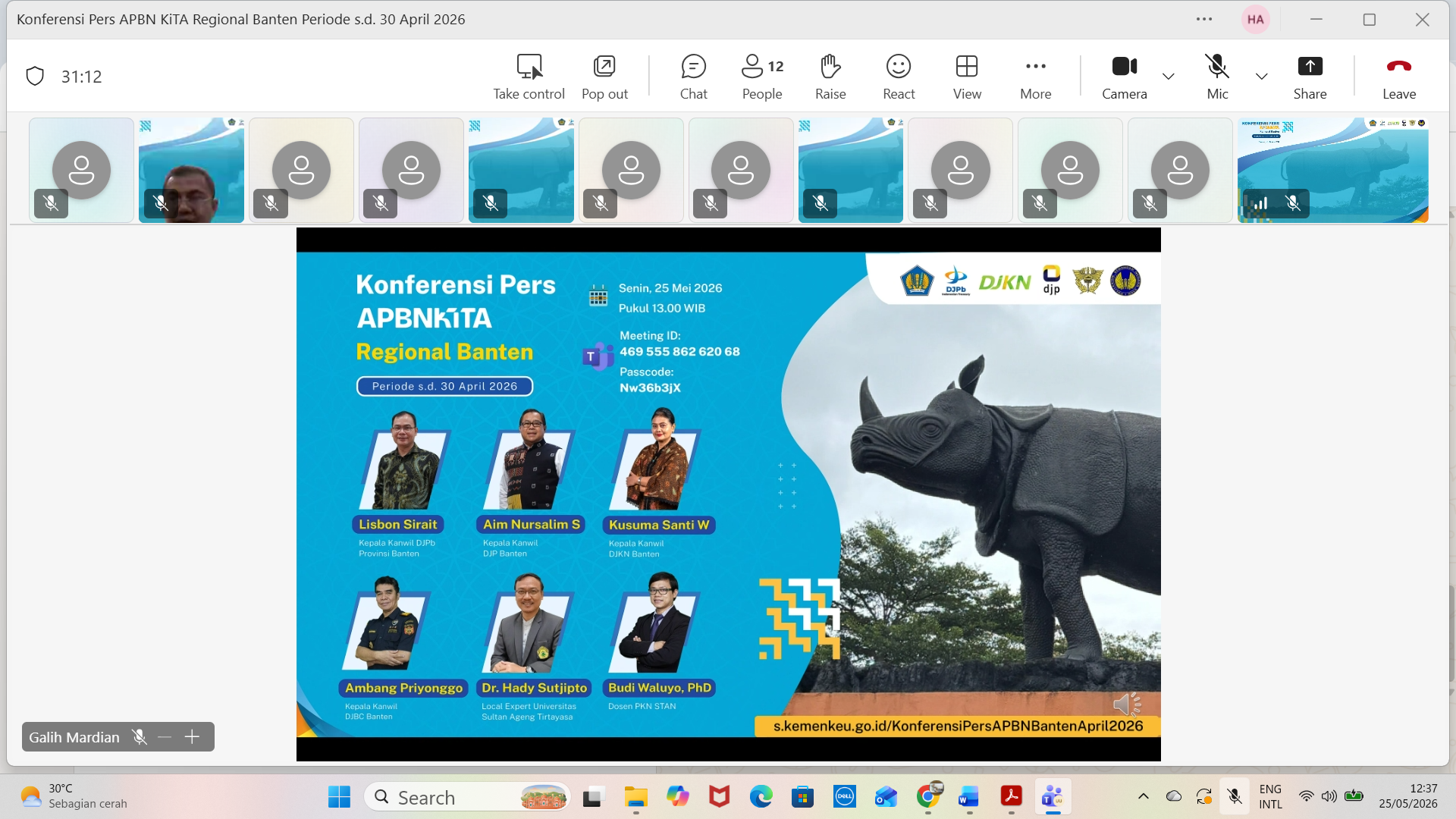 Pengelolaan Kekayaan Negara di Banten