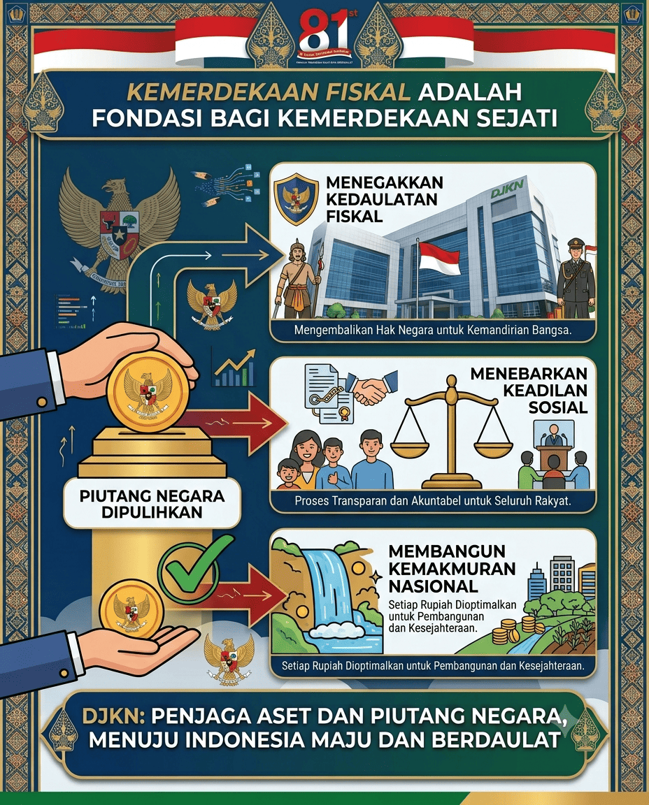 Menagih Piutang, Menegakkan Kedaulatan  DJKN di Garda Depan Kemerdekaan Fiskal