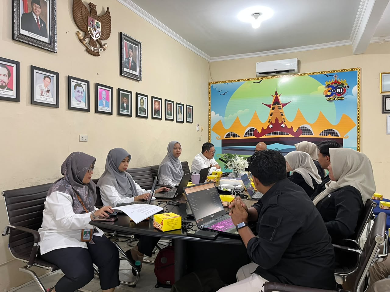 Perkuat Tata Kelola dan Akuntabilitas, KPKNL Bandar Lampung Kawal Pembangunan ZI-WBK TVRI Stasiun Lampung
