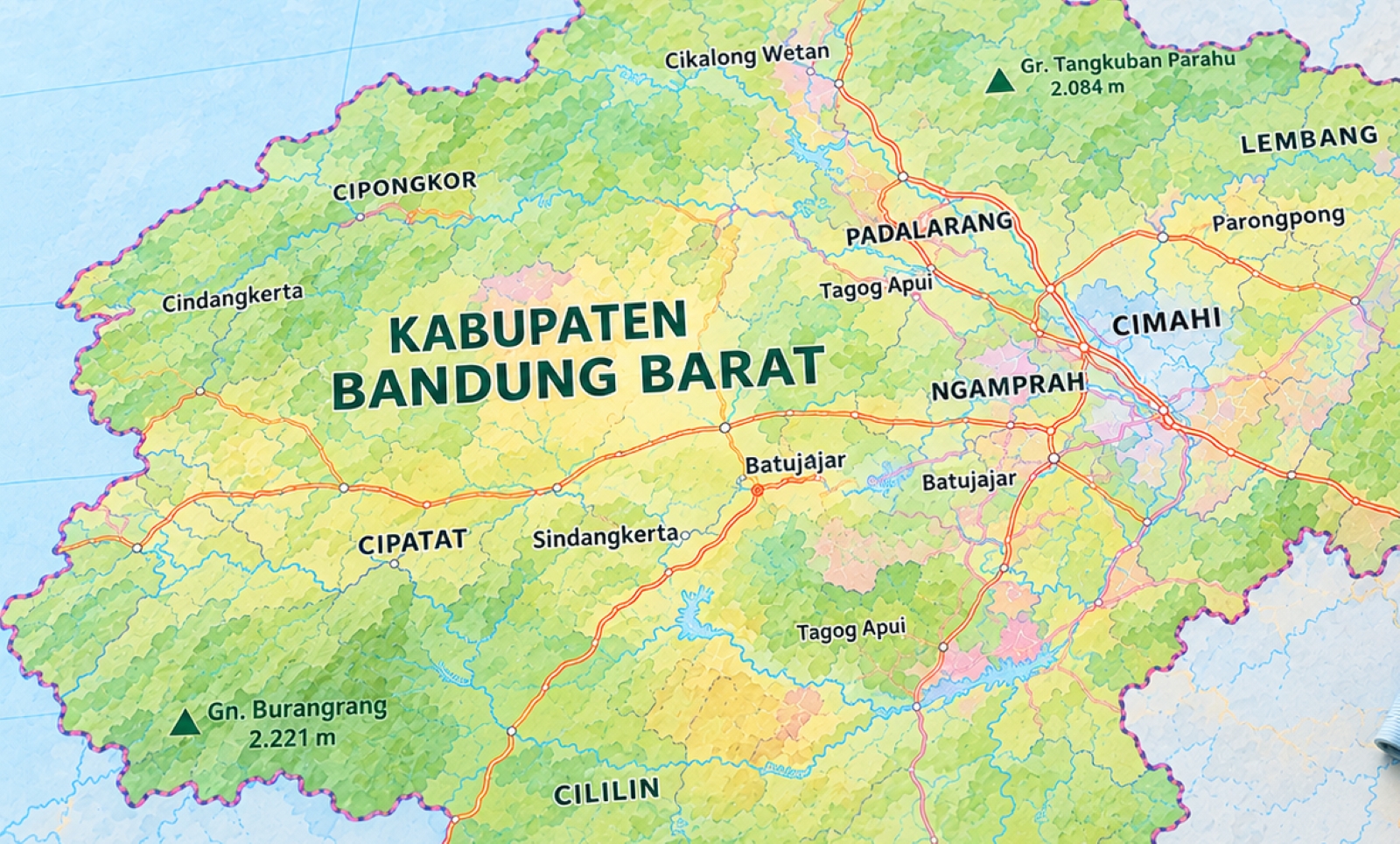 Analisis Penentuan Lokasi Central Business District (CBD) Kabupaten Bandung Barat Dengan Menggunakan Kernel Density Estimation (KDE)
