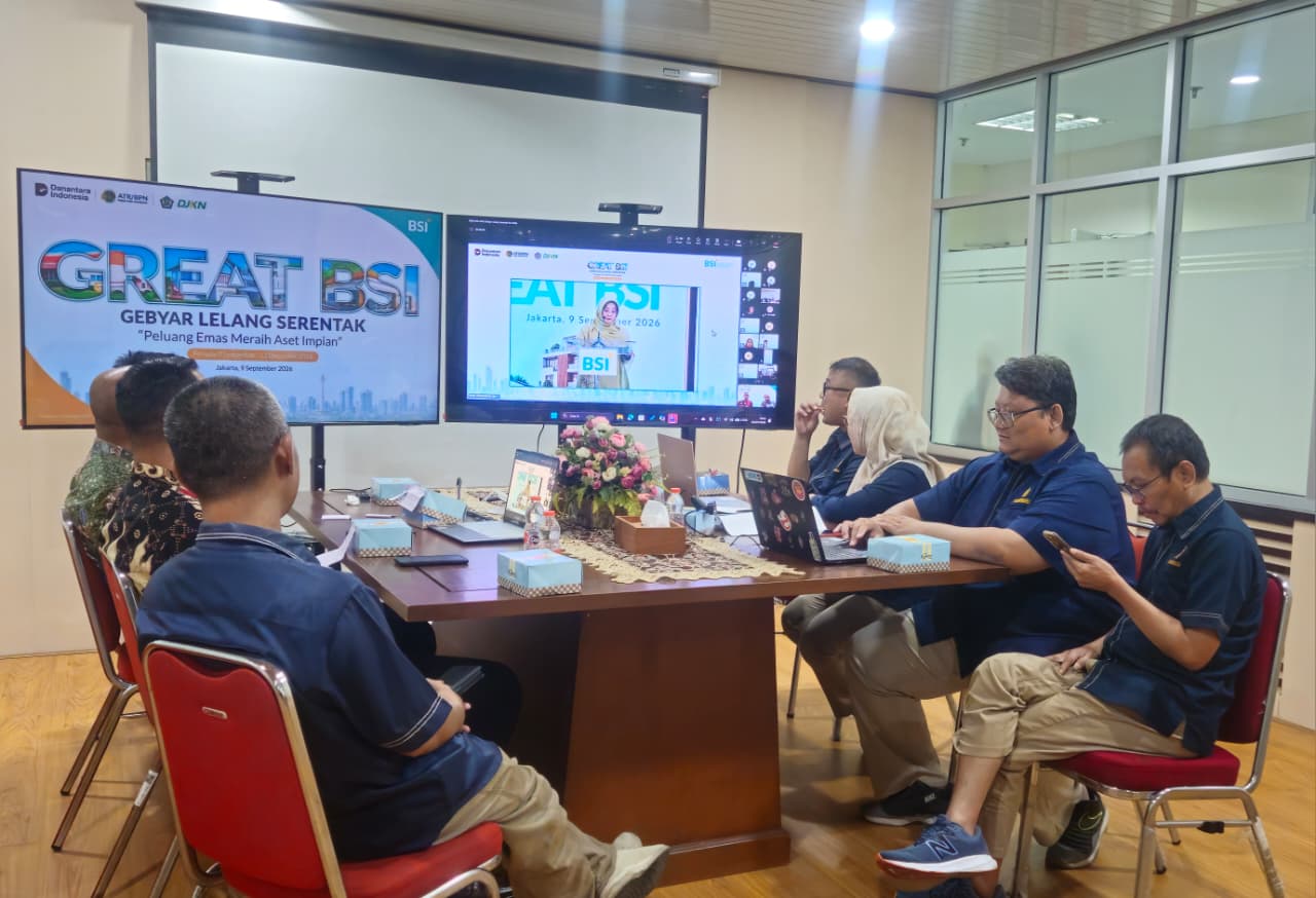 KPKNL Bandung dan BSI Perkuat Sinergi melalui Gebyar Lelang &ldquo;GREAT BSI&rdquo;