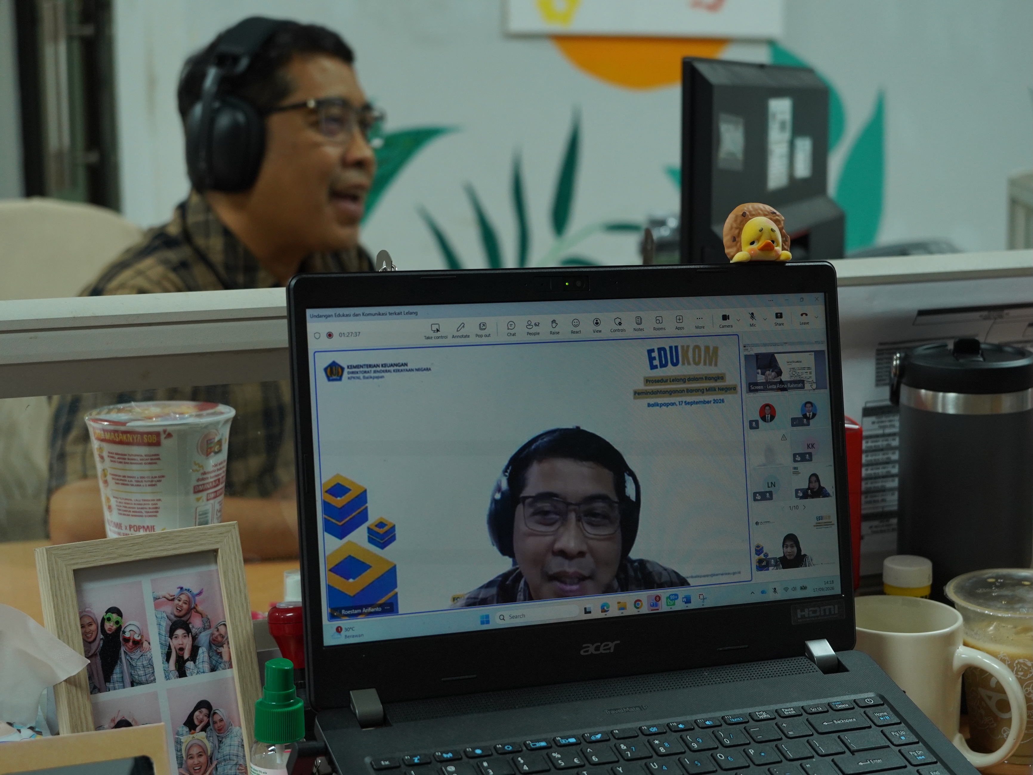 Dekatkan Layanan, KPKNL Balikpapan Bekali Satker terkait Prosedur Permohonan Lelang dalam Rangka Pemindahtanganan BMN