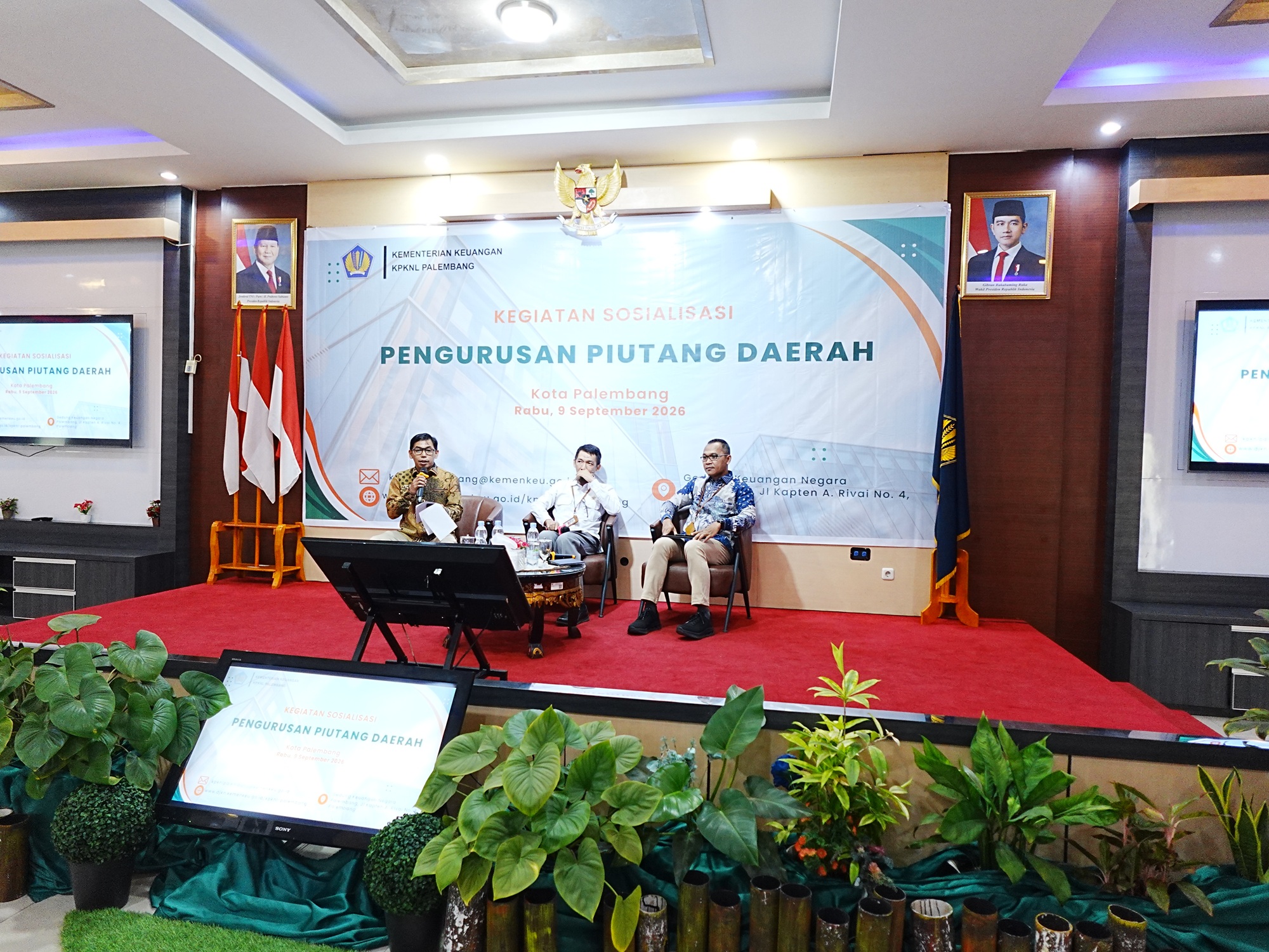 Buka Ruang Komunikasi, KPKNL Palembang Harapkan Penyelesaian Permasalahan Piutang Daerah