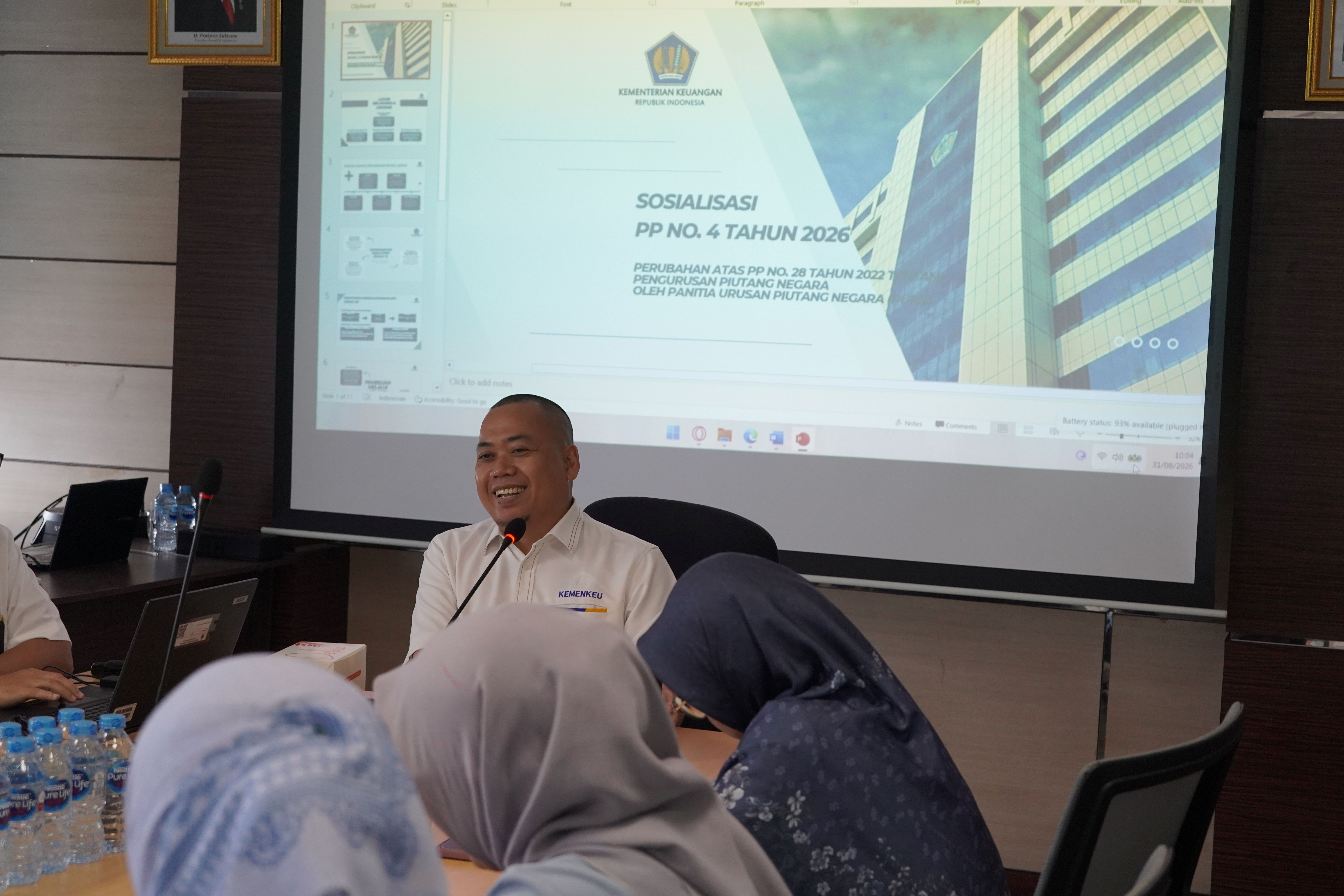 KPKNL Jakarta IV Perkuat Pengelolaan Kekayaan Negara melalui Sosialisasi PP Nomor 4 Tahun 2026 dan Rekonsiliasi Data Piutang Negara