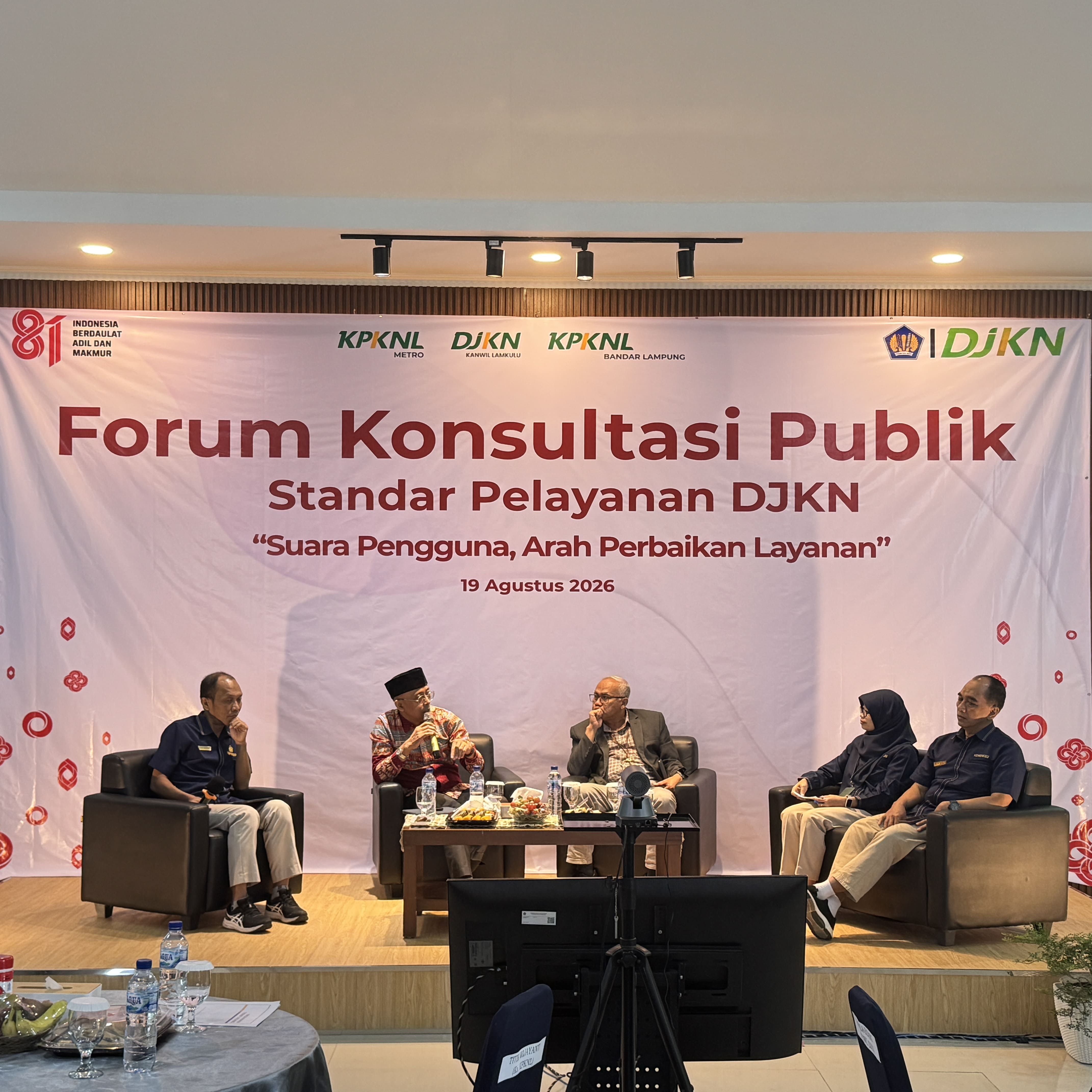 KPKNL Metro Selenggarakan Forum Konsultasi Publik Tahun 2026 untuk Meningkatkan Kualitas Pelayanan