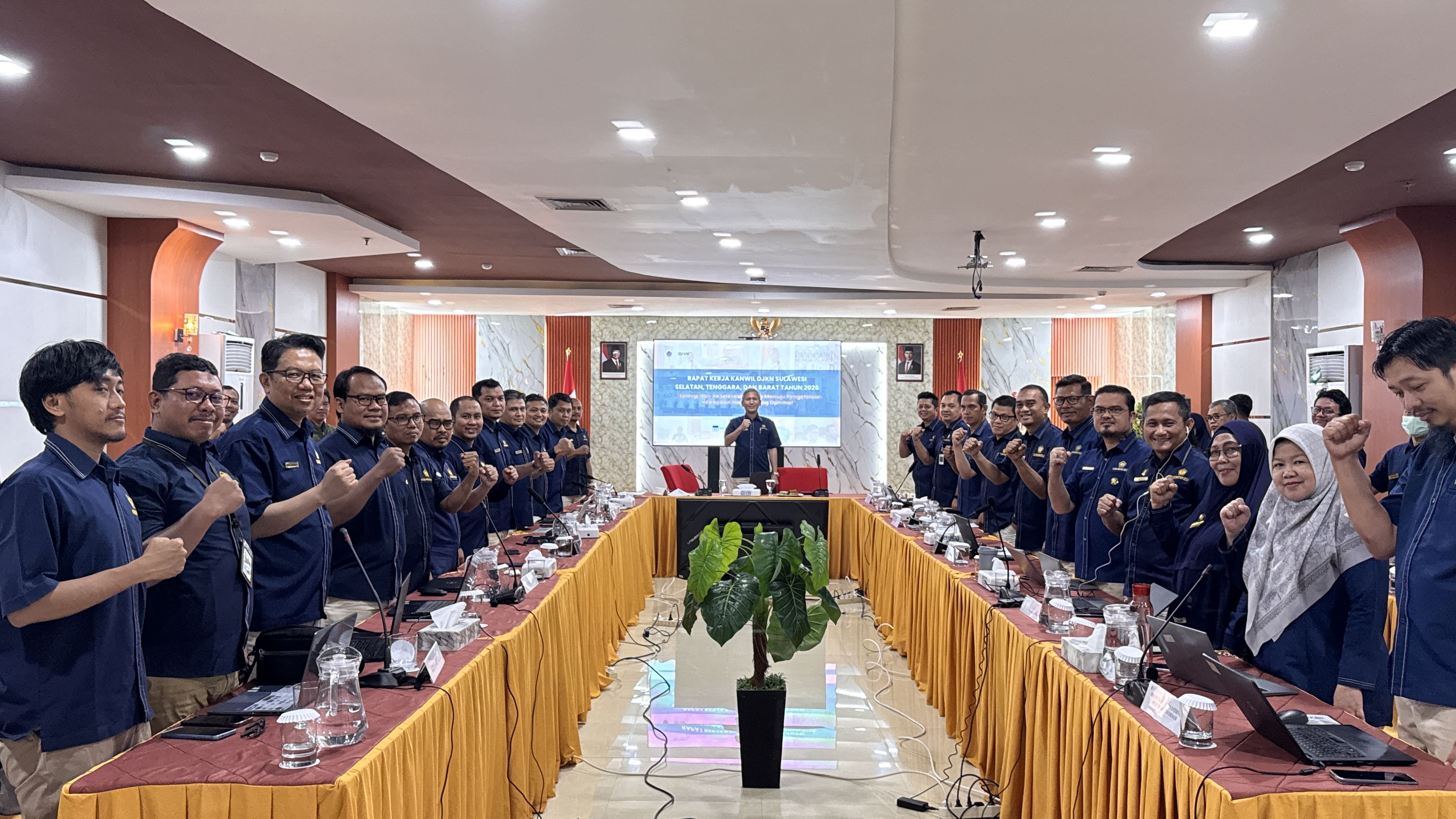 Fokuskan Sinergi, Akselerasi, dan Tindak Lanjut yang Nyata, Kanwil DJKN Sulseltrabar Selenggarakan Rapat Kerja Daerah (Rakerda) 2026