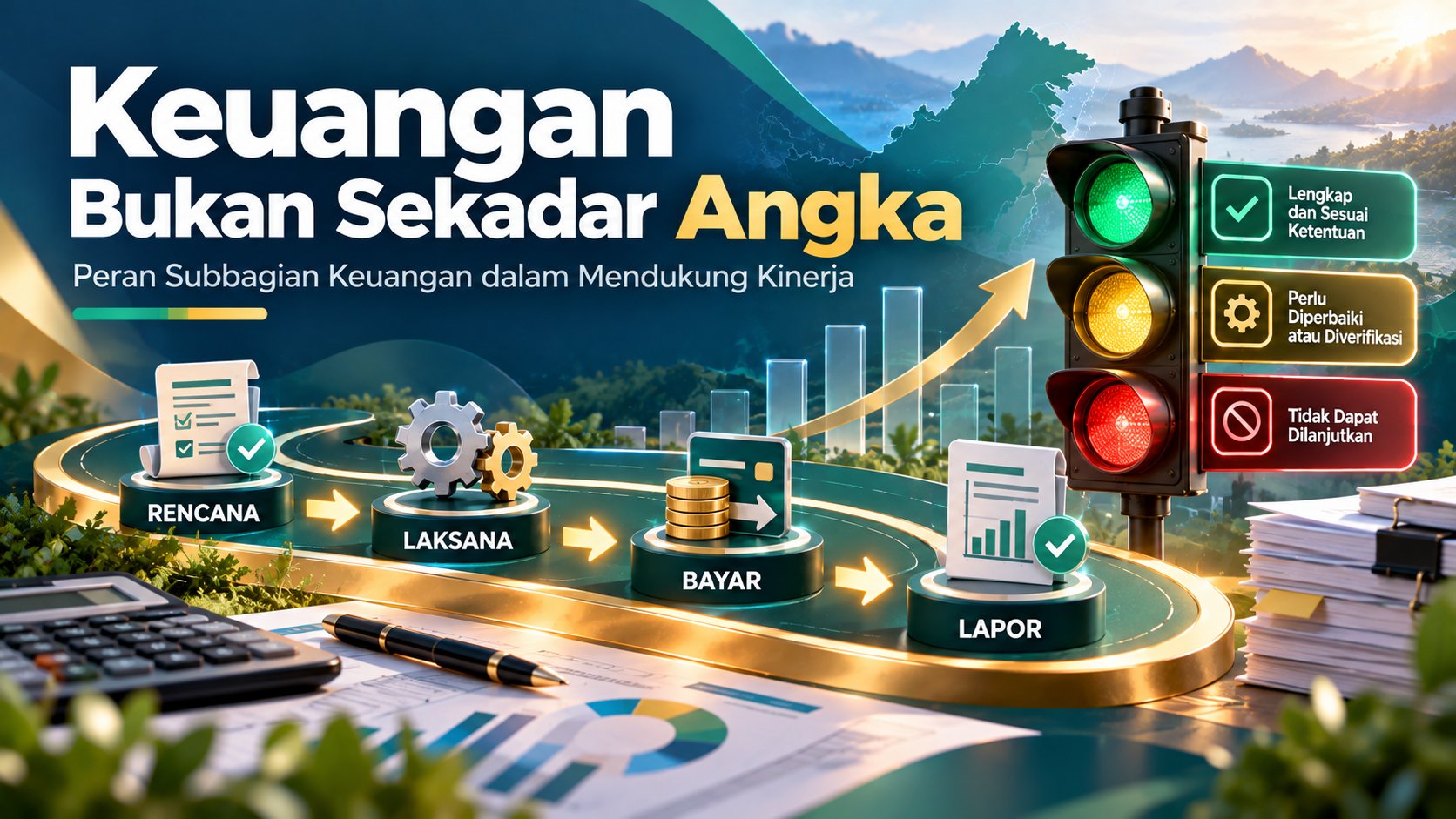 Keuangan Bukan Sekadar Angka, Jumat Berilmu Kanwil DJKN Kaltimtara Kupas Peran Subbagian Keuangan