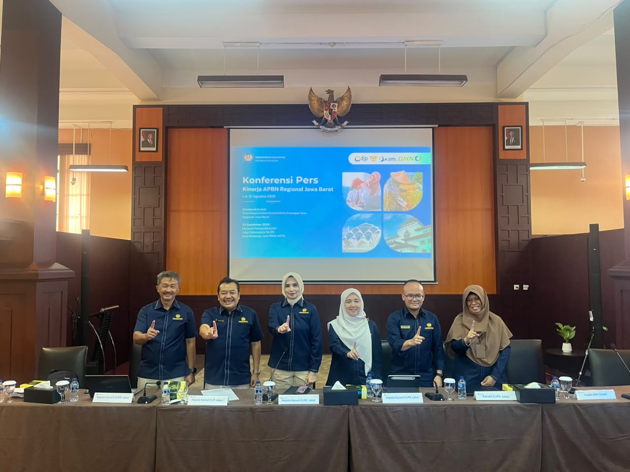 Konferensi Pers: Kinerja APBN Regional Jawa Barat s.d. Agustus 2026