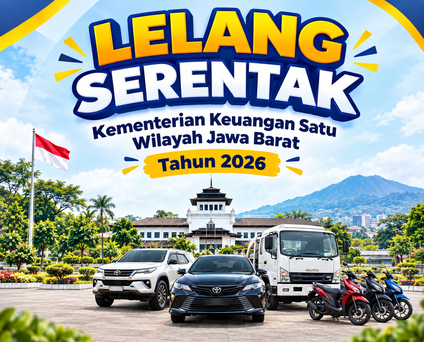 KPKNL Bandung Dukung Optimalisasi Penerimaan Negara melalui Lelang Serentak Kemenkeu Satu Jawa Barat