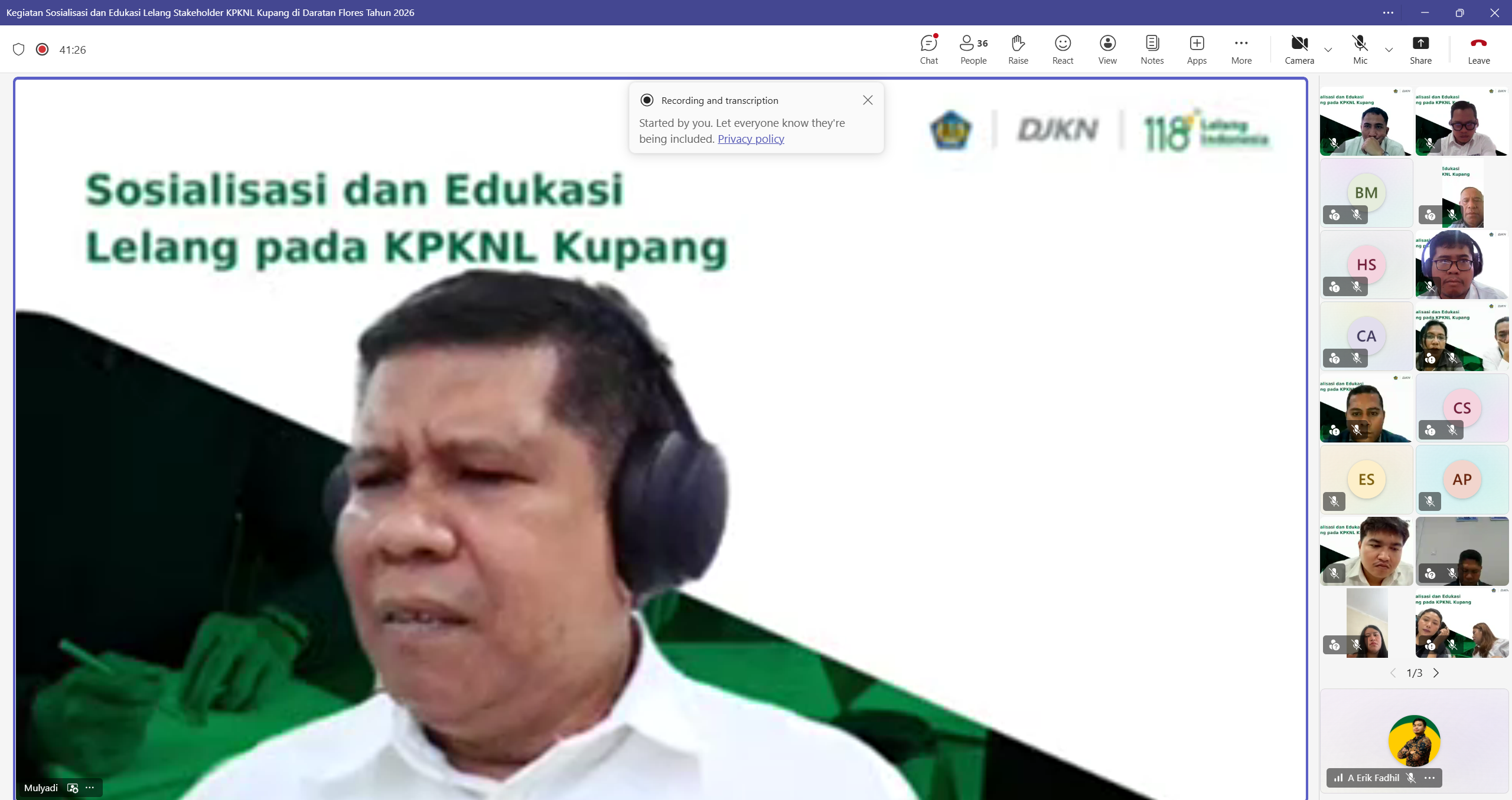 Antisipasi Kebutuhan Layanan Pascabencana, KPKNL Kupang Gelar Sosialisasi Lelang bagi Perbankan di Flores