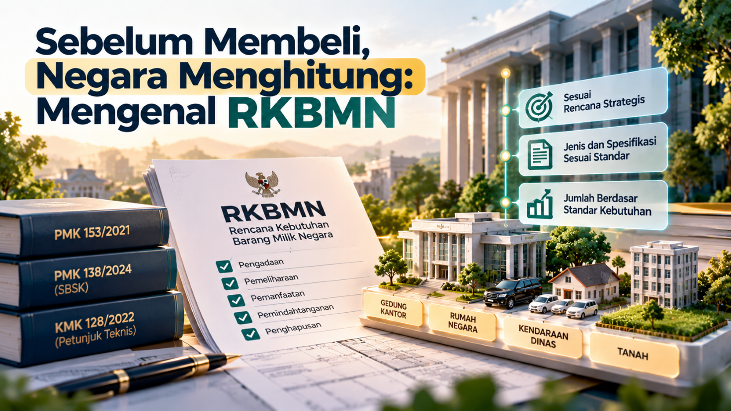 Sebelum Membeli, Negara Menghitung: Mengenal RKBMN