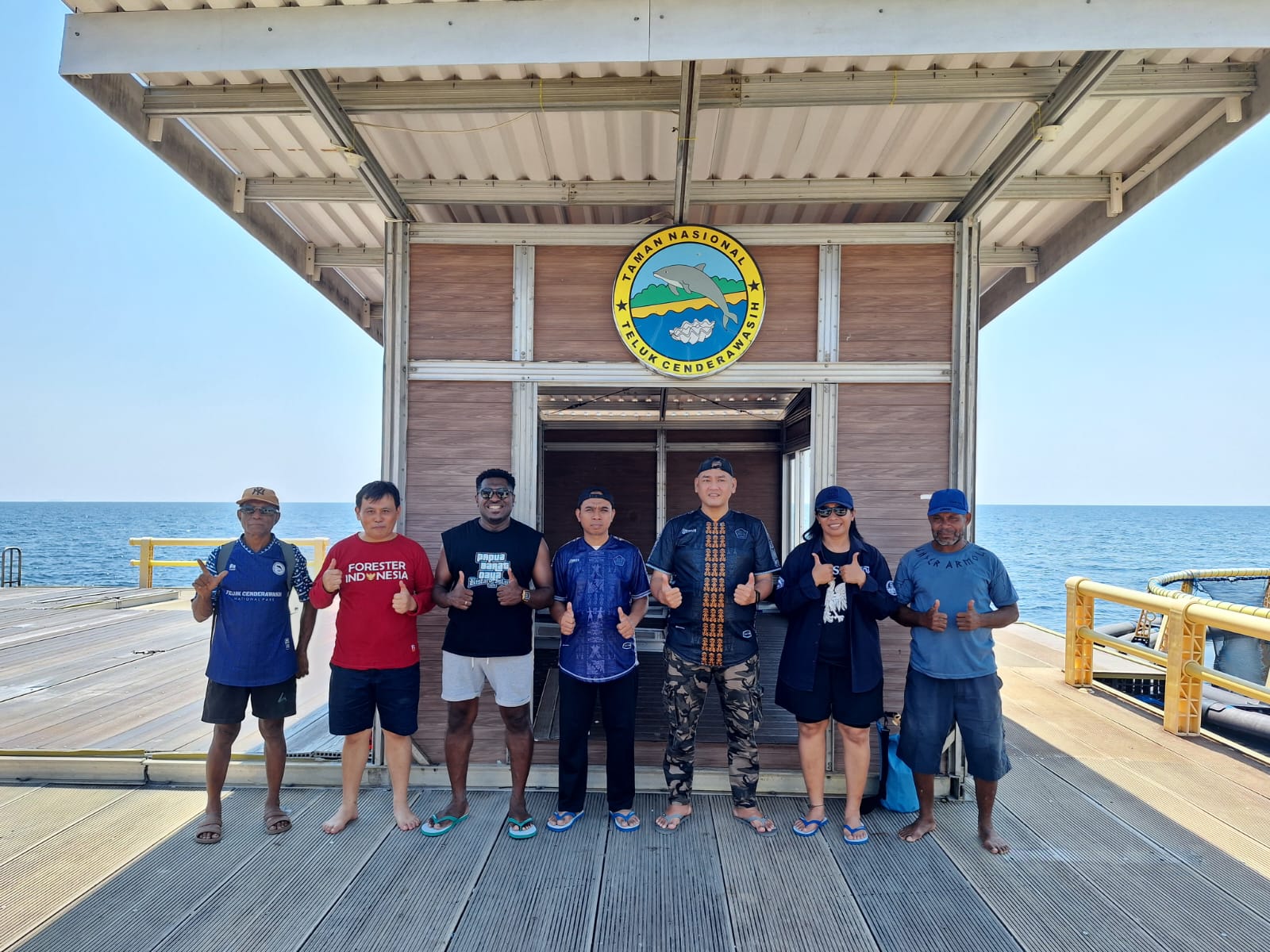 KPKNL Biak Nilai 49 Aset di Pantai Sowa, Termasuk Bangunan Apung di Tengah Laut