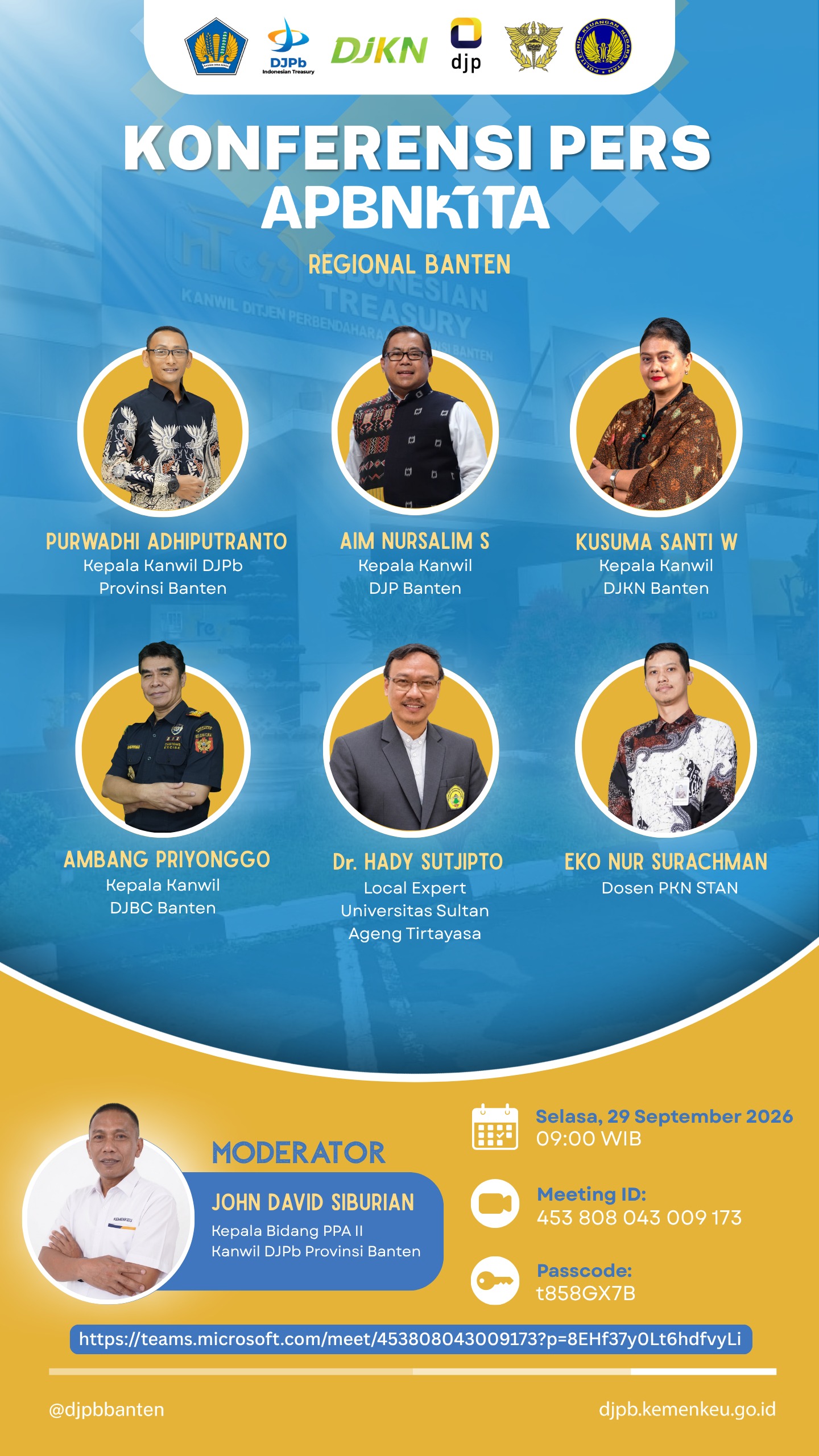 Kelola Aset untuk Negeri, Kinerja Kekayaan Negara Banten Tembus Rp65,09 Miliar hingga Agustus 2026
