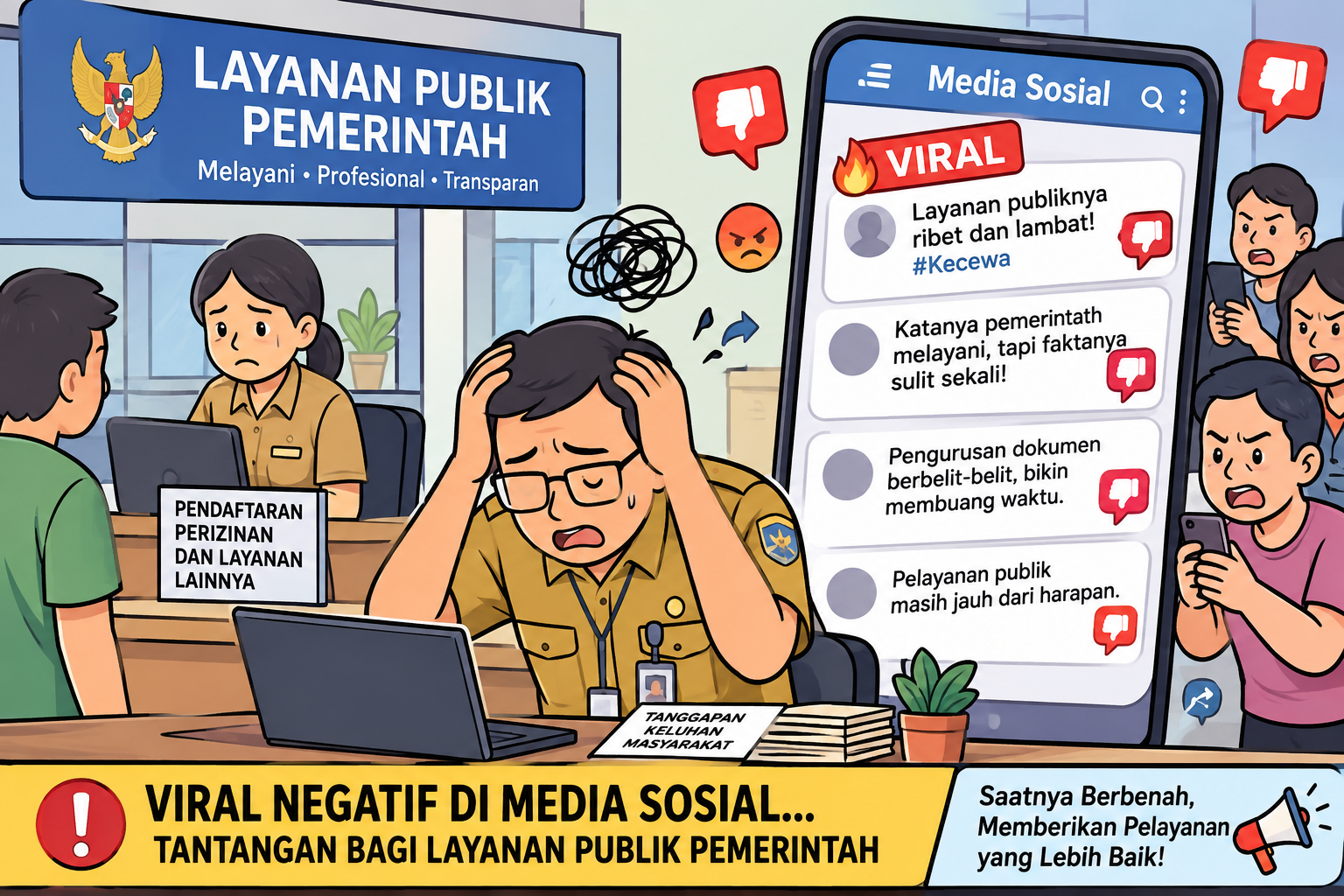Strategi Komunikasi Humas Pemerintah dalam Mengatasi Viralitas Negatif 