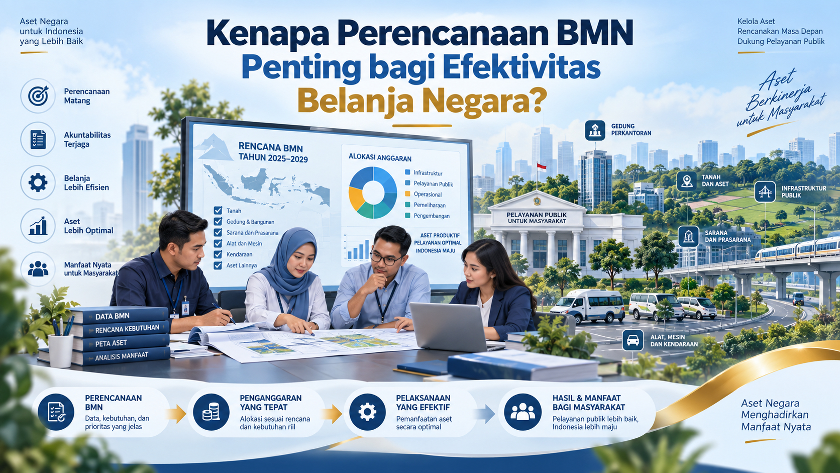 Kenapa Perencanaan BMN Penting bagi Efektivitas Belanja Negara?