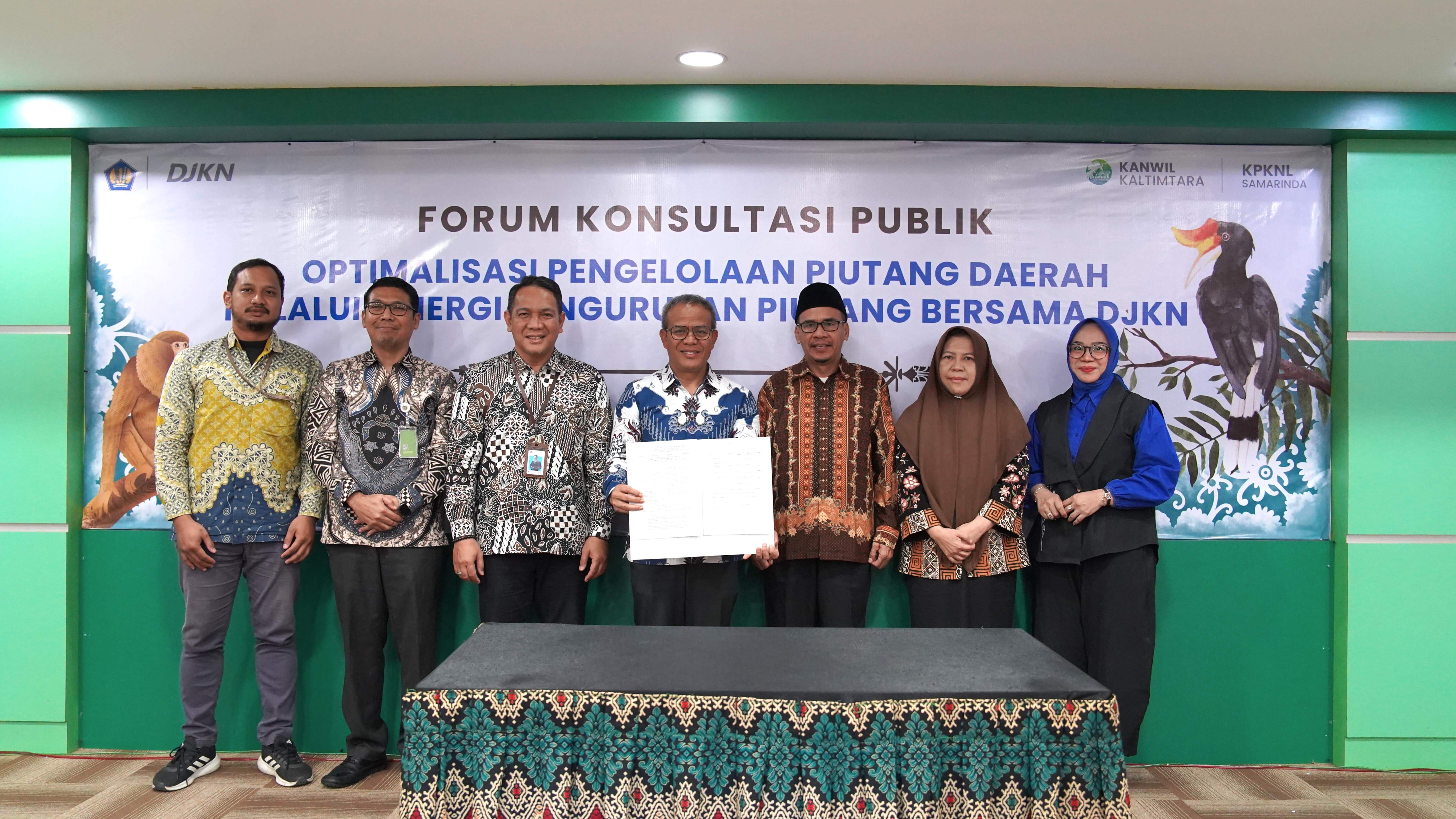 Perkuat Kualitas Layanan, Kanwil DJKN Kaltimtara dan KPKNL Samarinda Bahas Pengurusan Piutang Daerah dalam FKP 2026